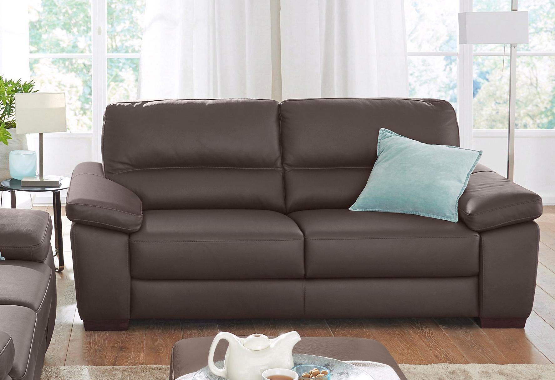 CALIA ITALIA 2-Sitzer Gaia, hochwertiges Ledersofa günstig online kaufen