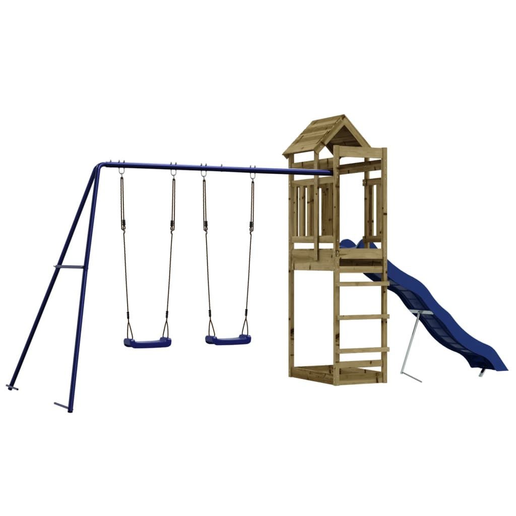 vidaXL Spielturm Spielturm Imprägniertes Kiefernholz