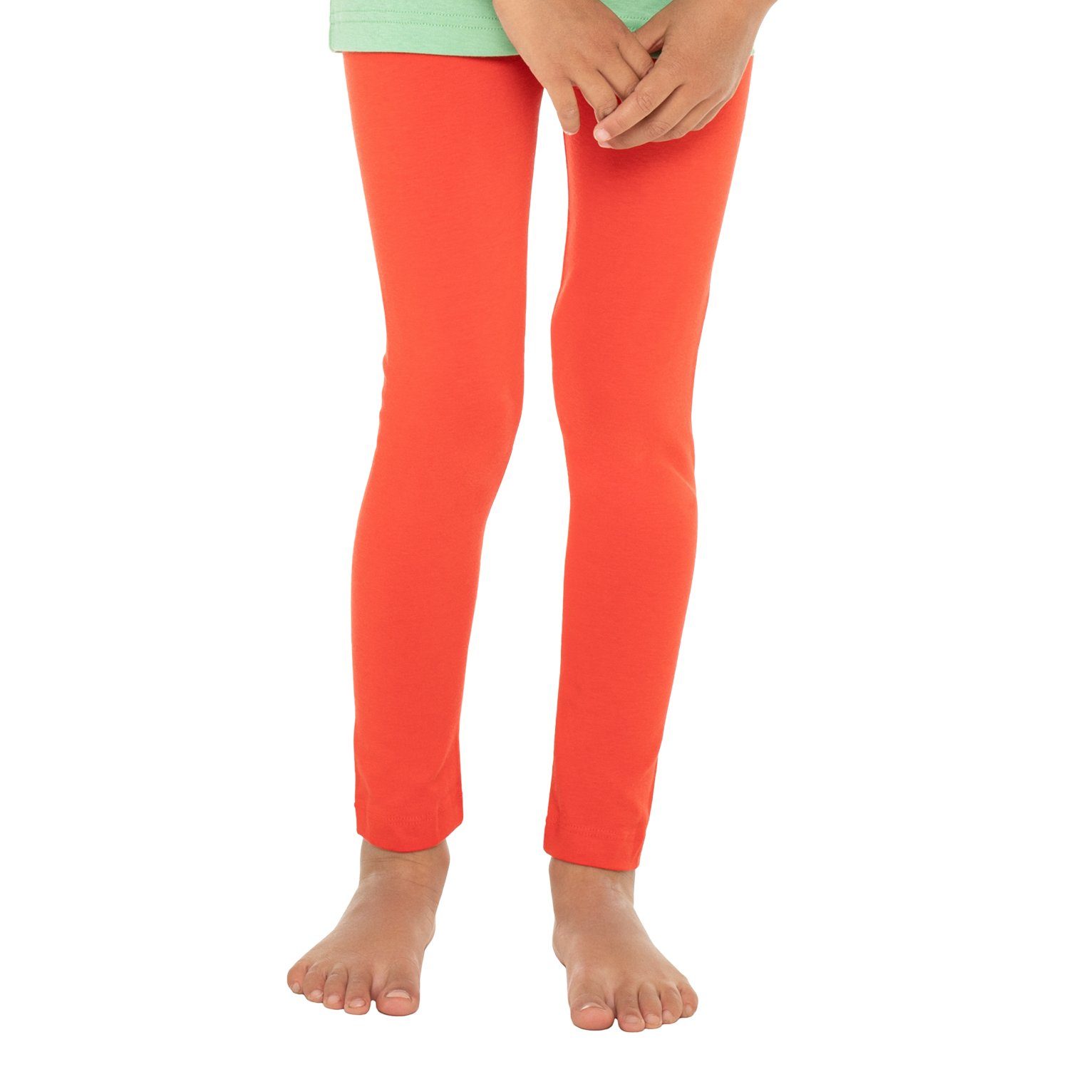 celodoro Leggings Kinder Leggings, stretchige Jersey Hose aus Baumwolle