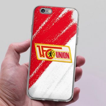 DeinDesign Handyhülle Offizielles Lizenzprodukt 1. FC Union Berlin Logo, Apple iPhone 6 Silikon Hülle Bumper Case Handy Schutzhülle