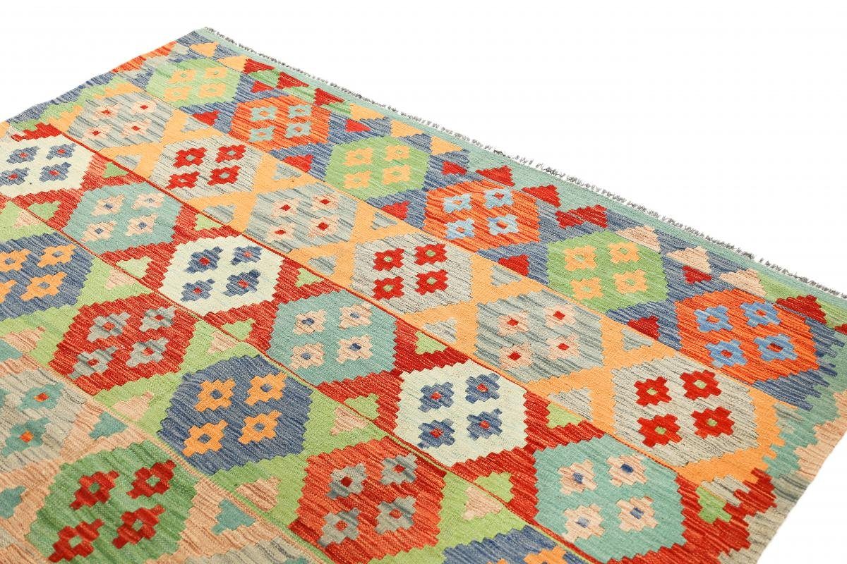Höhe: Orientteppich, Nain rechteckig, mm Afghan Orientteppich 158x195 Handgewebter Kelim 3 Trading,