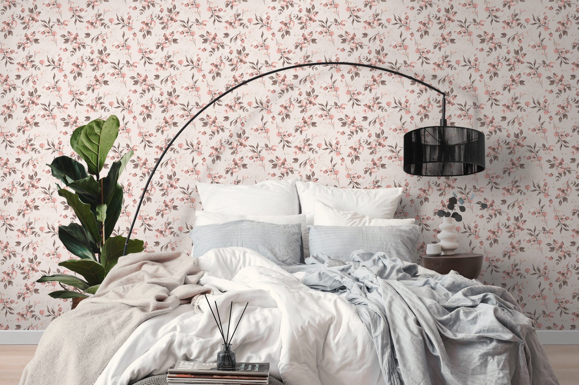A.S. Création Vliestapete Pure Elegance Blumen-Tapete günstig online kaufen