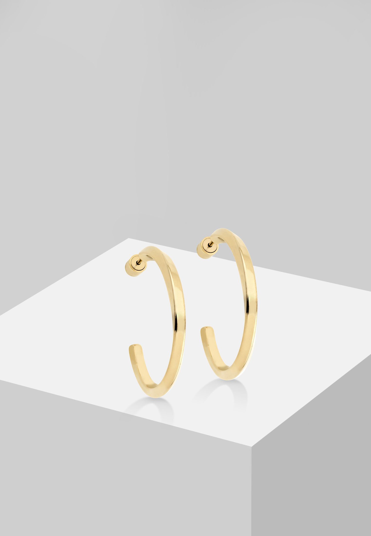 Liebeskind Berlin Paar Ohrstecker Twisted Edelstahl