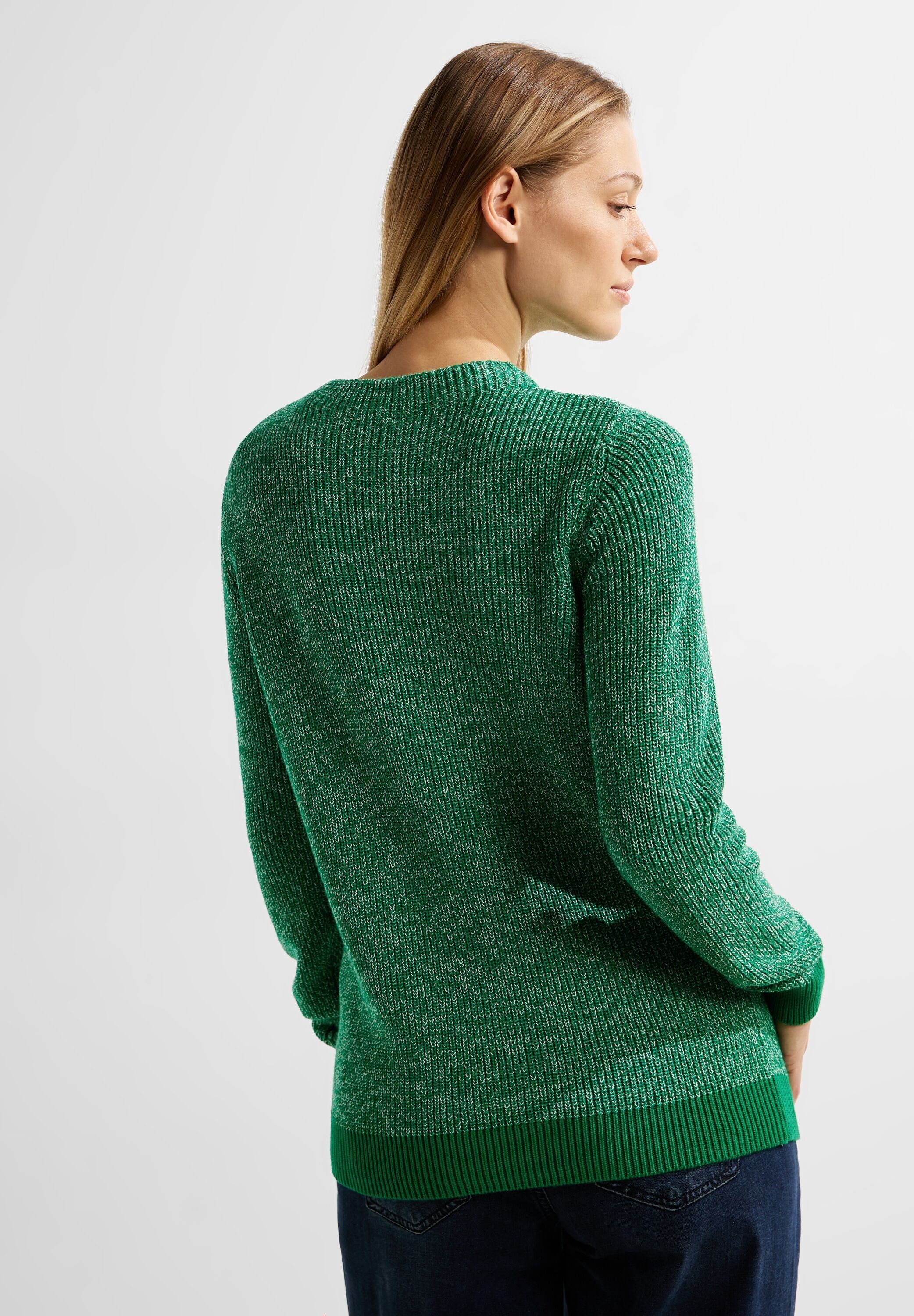 green Strickpullover Cecil easy