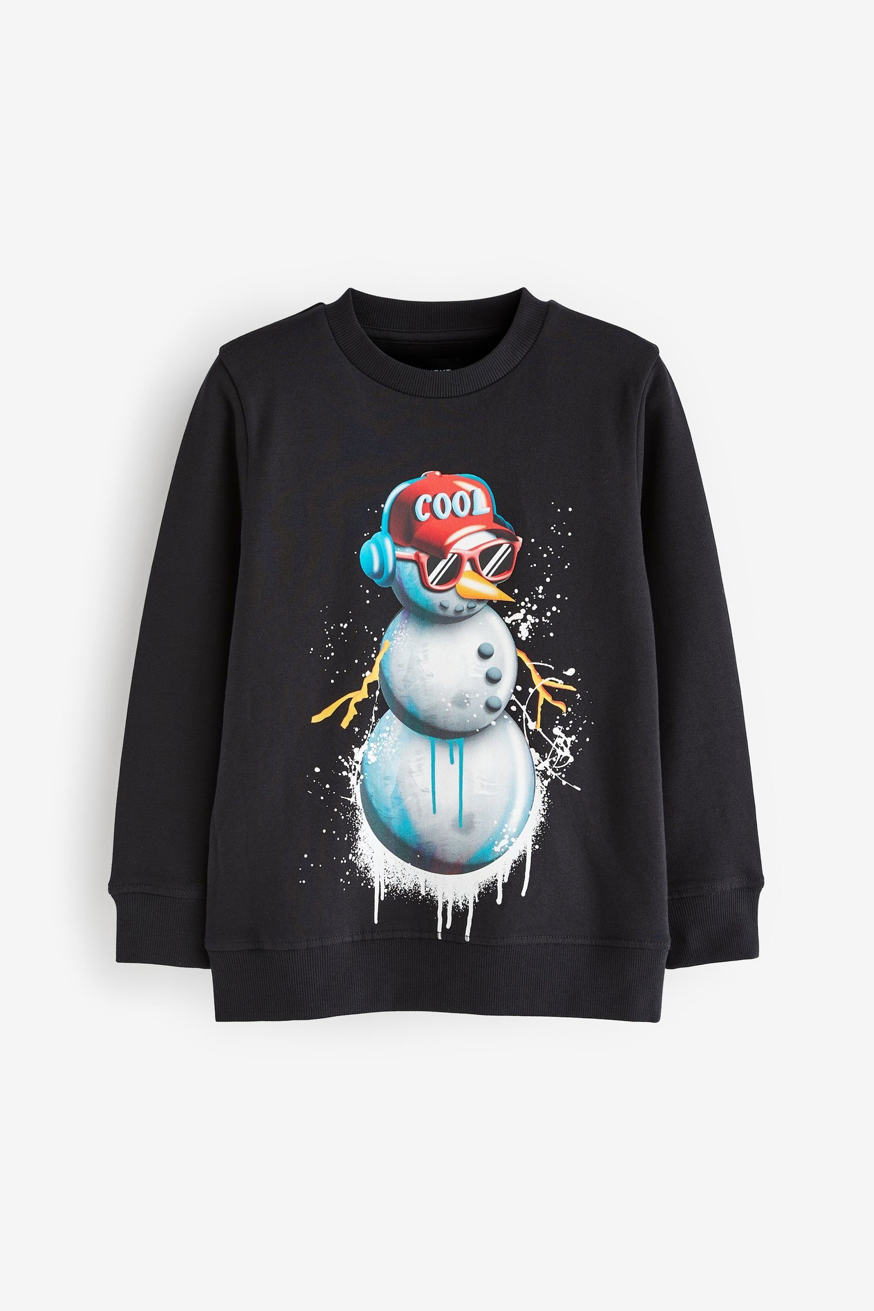 Next Kapuzensweatshirt Weihnachtlicher Kapuzenpullover (1-tlg)