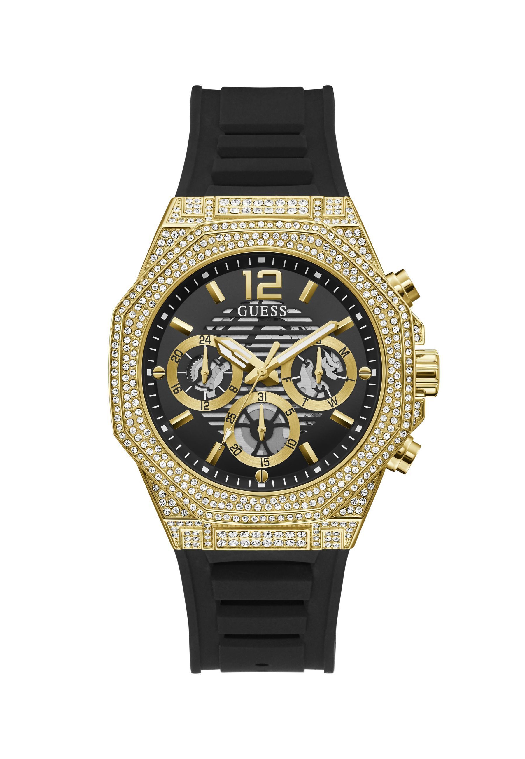 Guess Quarzuhr MOMENTUM, (1-tlg., Not a set – not applicable to this product), Chronograph