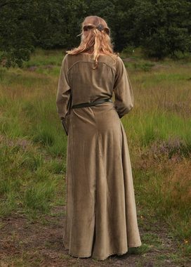 Battle Merchant Ritter-Kostüm Spätmittelalter-Kleid Isabell Samt Cotehardie Grün Größe XL