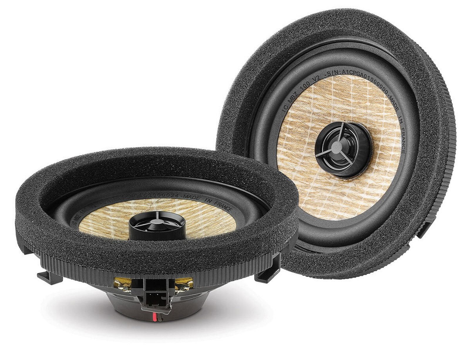 FOCAL IC MBZ 100 v2, 10 cm (4) Koaxial-Lautsprecher für Mercedes Auto-Lautsprecher (40 W, 10 cm)