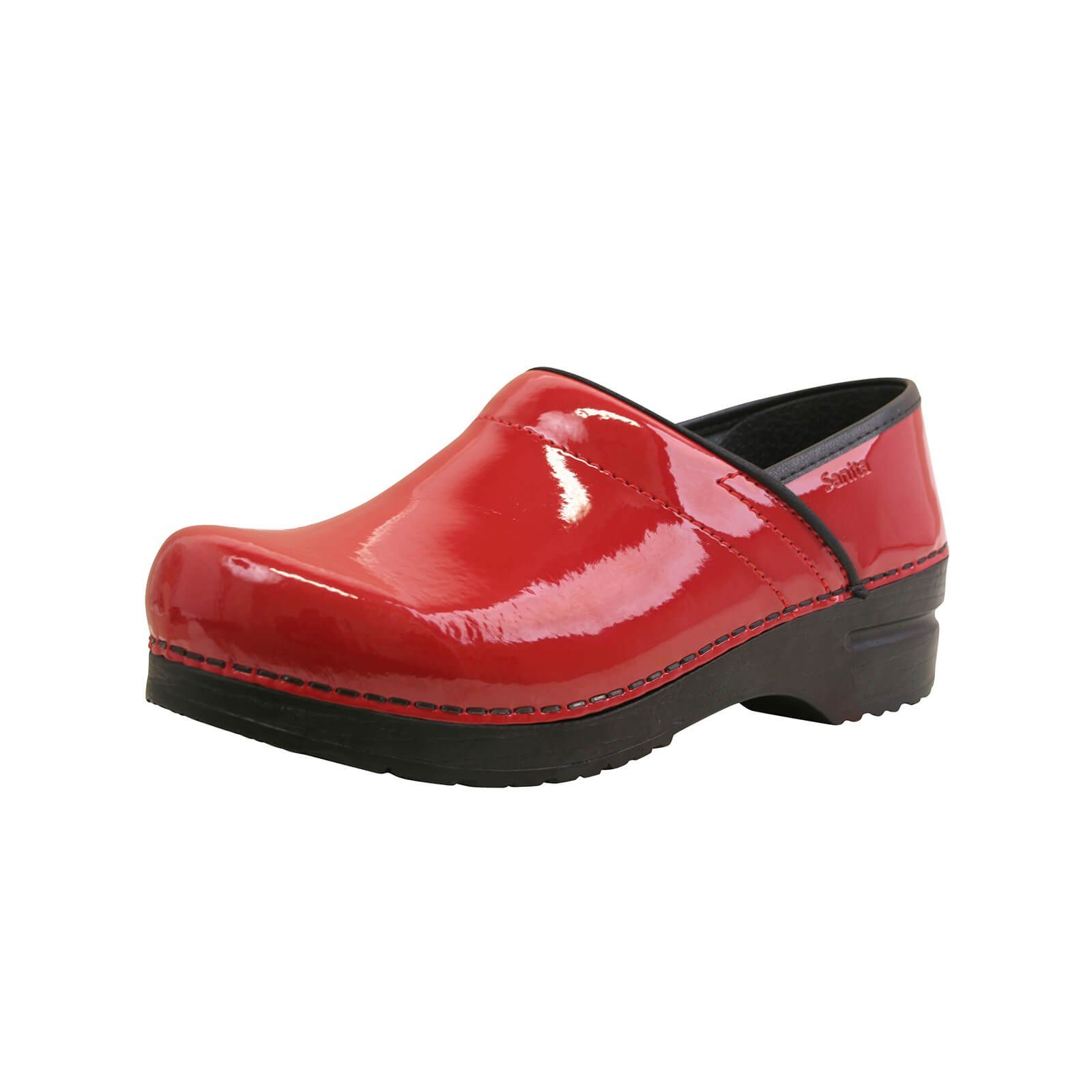 Original-Prof. Patent Clog Red Sandale