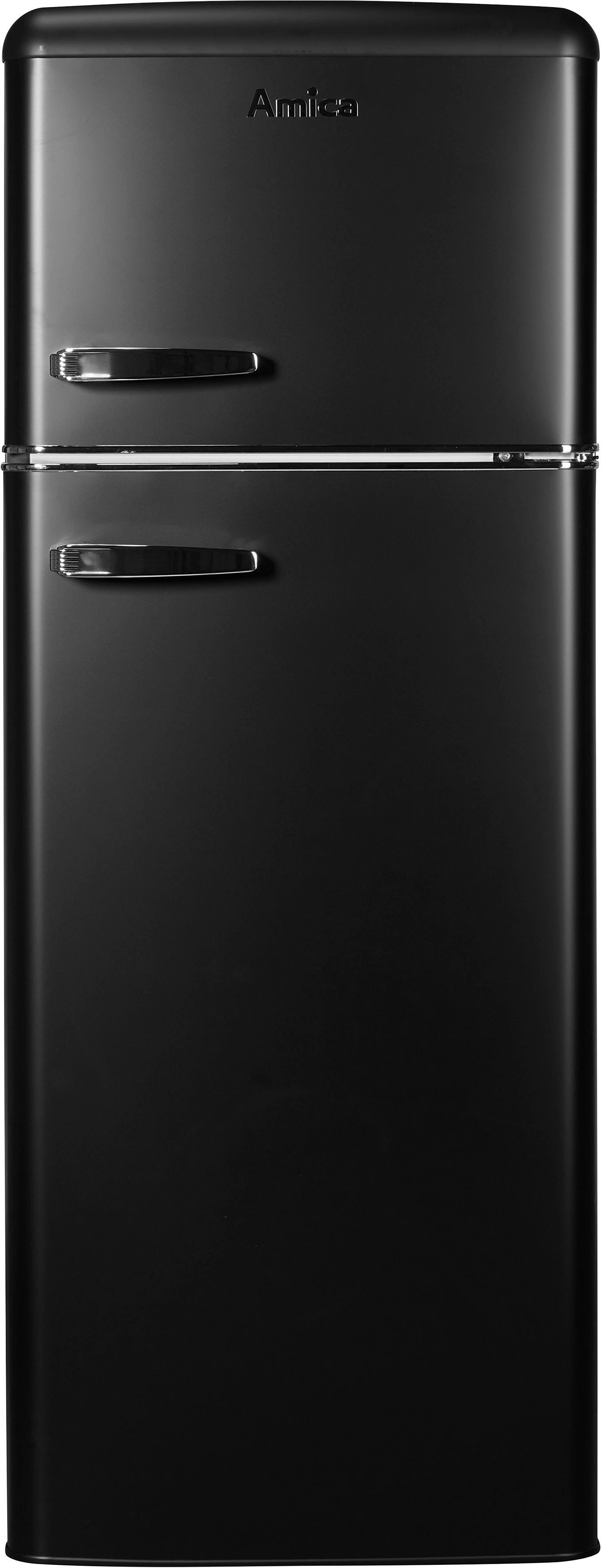 Amica Kühl-/Gefrierkombination KGC 15637 MS, 144 cm hoch, 55 cm breit