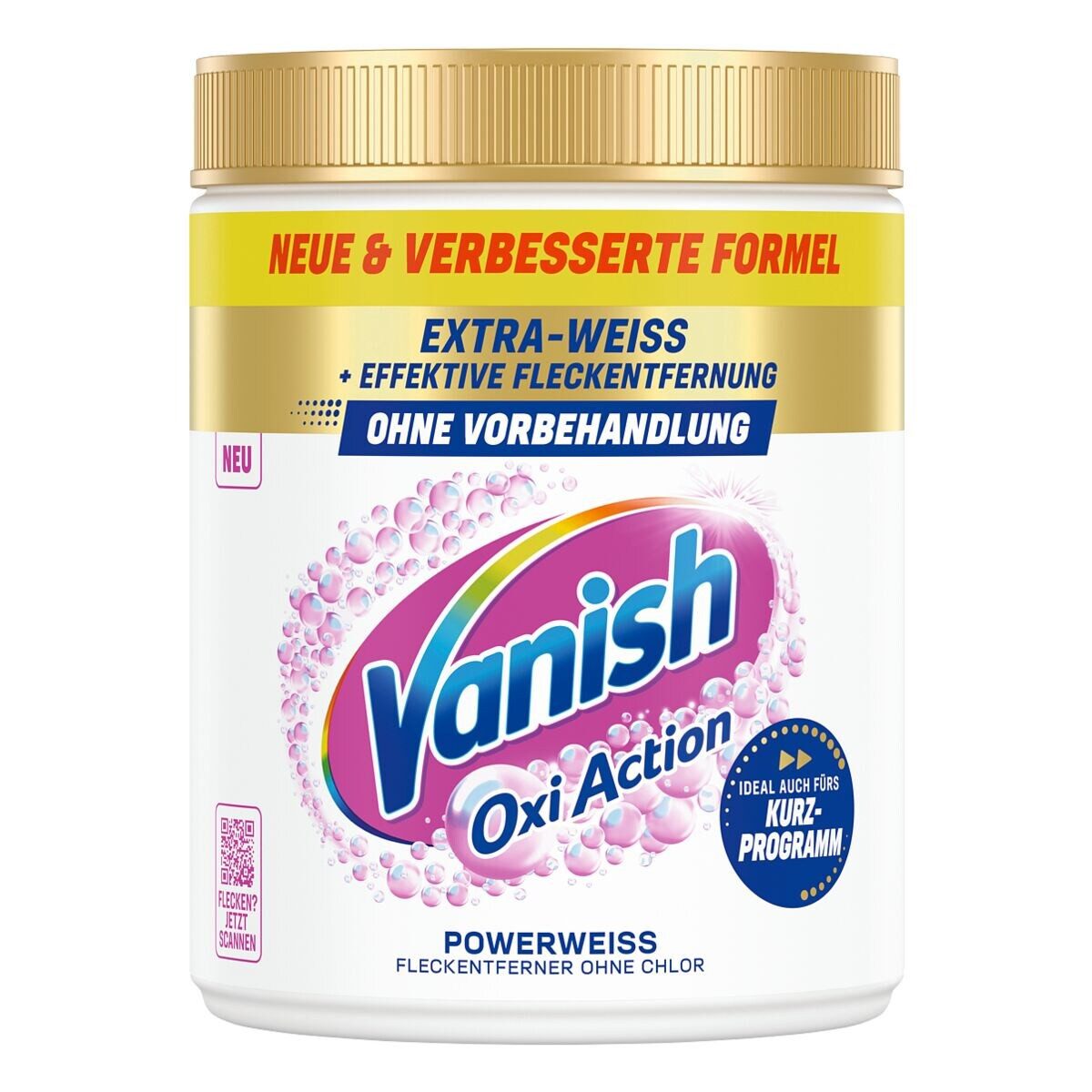 VANISH Oxi Action Powerweiss Fleckentferner (mit Aktiv-Sauerstoff)