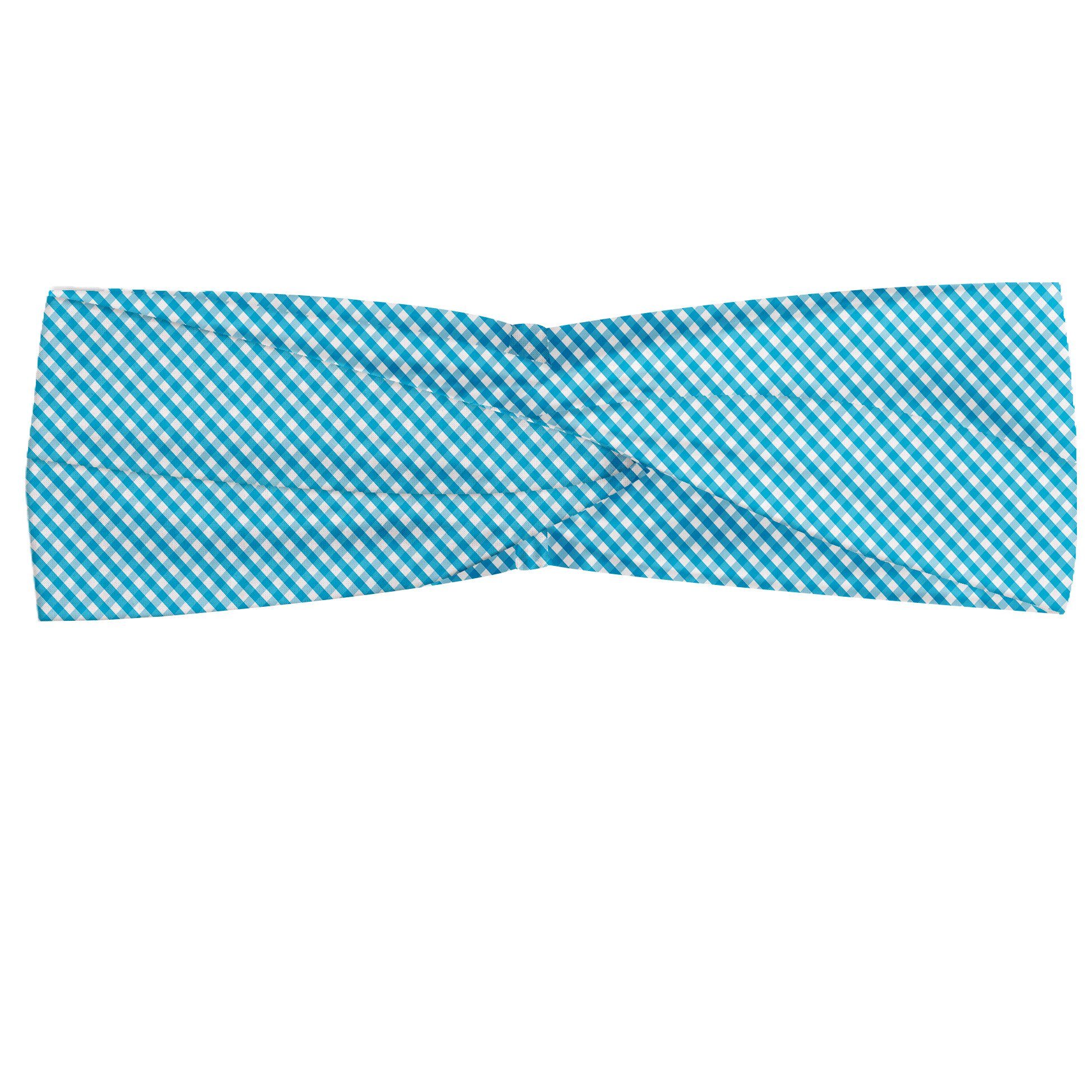 Abakuhaus Stirnband Elastisch und Angenehme alltags accessories Kariert Aqua Stripes Diagonal