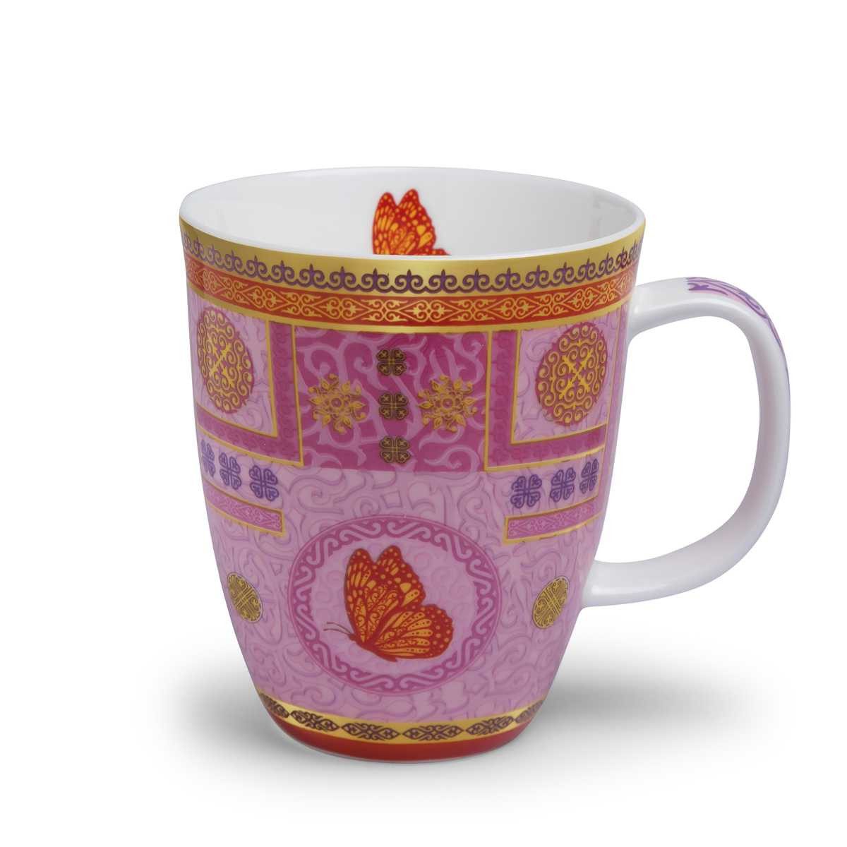 TeaLogic Tasse Tilly Schmetterling Fine Bone China Porzellan 0,35 L, 1-tlg.