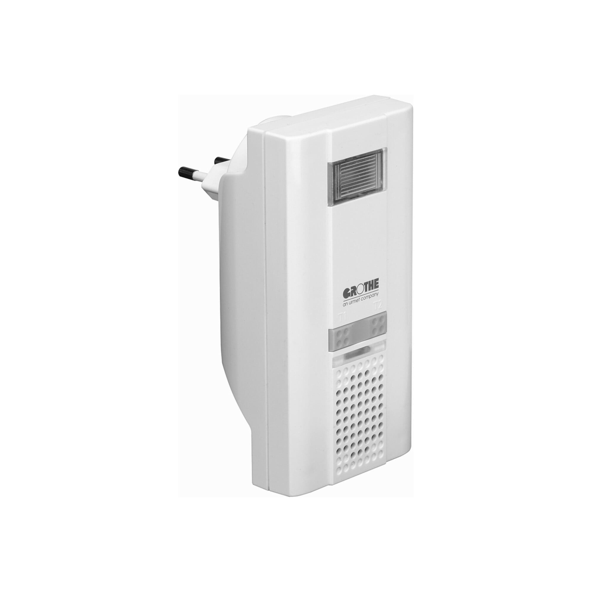 GROTHE Türschließer Grothe Steckdosenfunkgong Empf. 6Melodien/Blitzl.,ws MISTRAL 400E