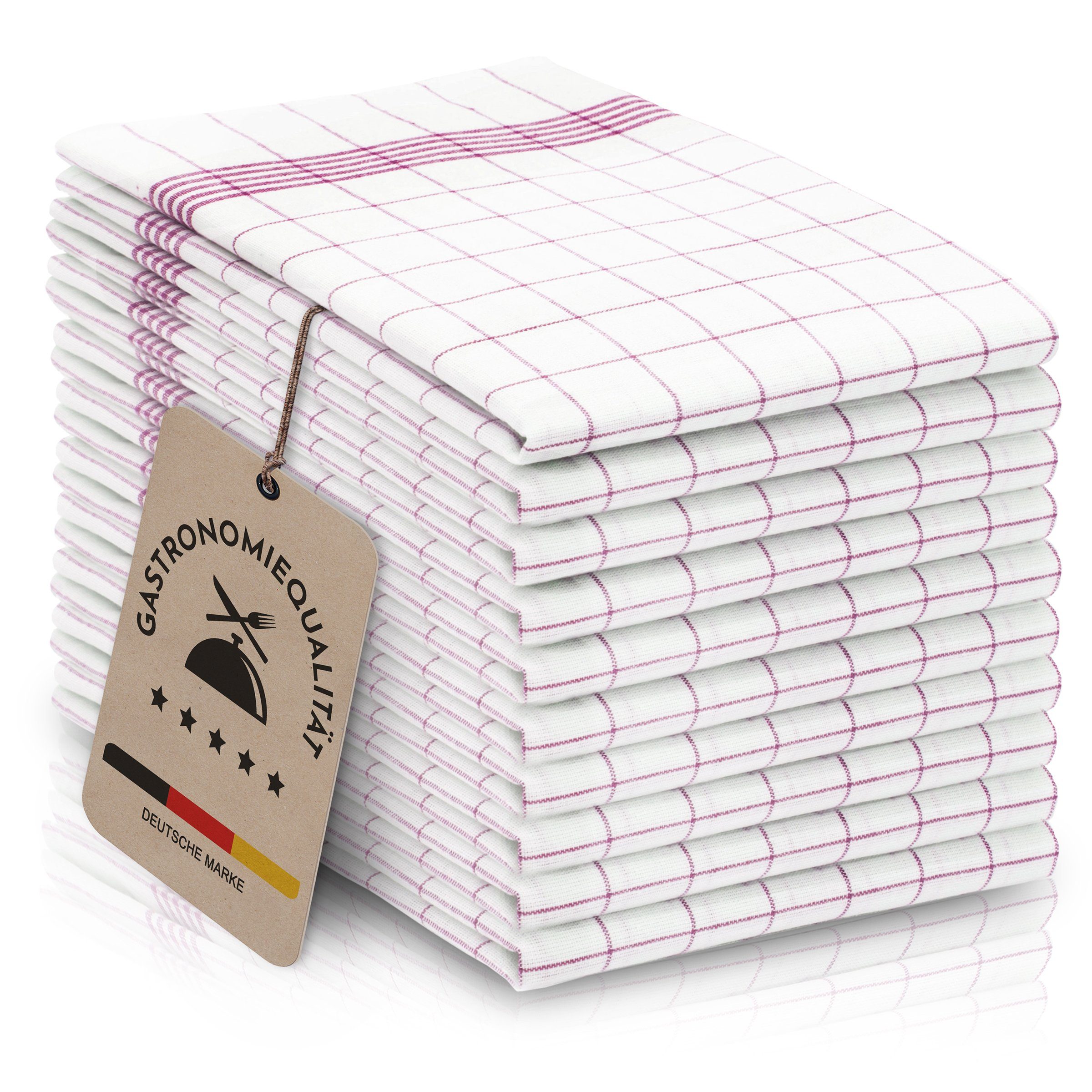 ZOLLNER Geschirrtuch, (Spar-Set, 10-tlg), langlebig, pflegeleicht, günstig online kaufen