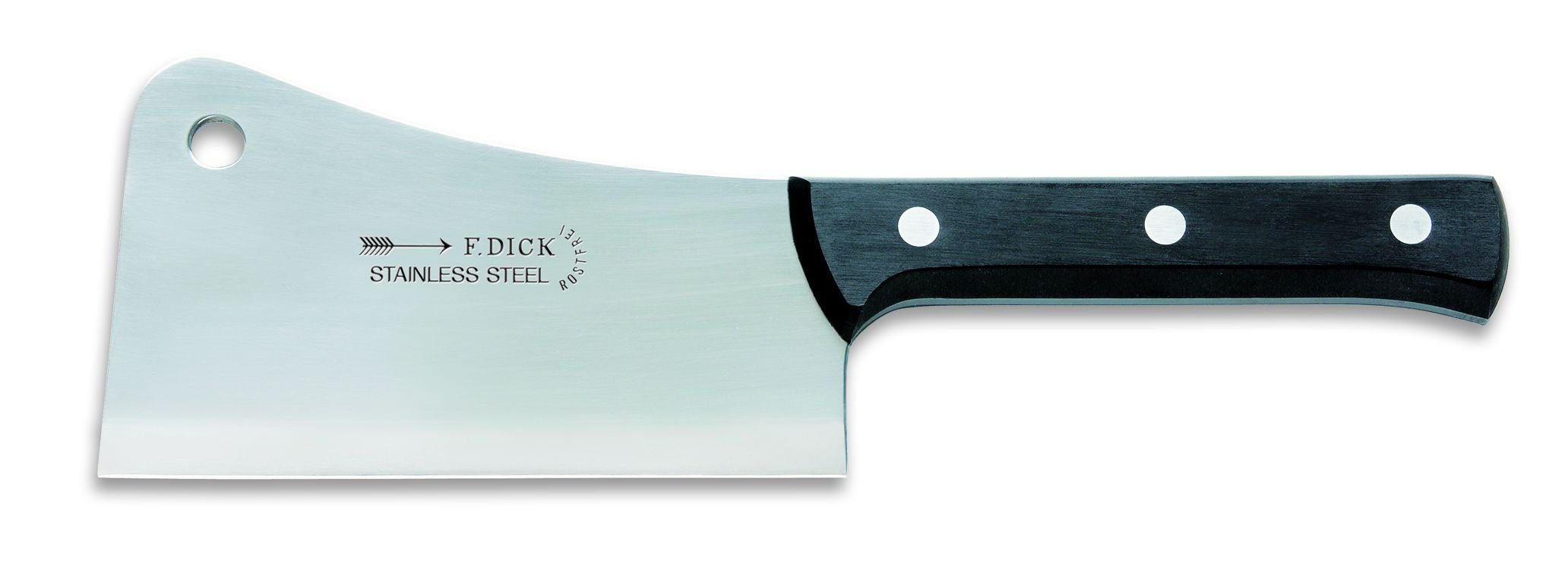 F. DICK Fleischmesser Dick Fleischerbeil Kotelett- Küchenspalter Messer für Knochen Klinge