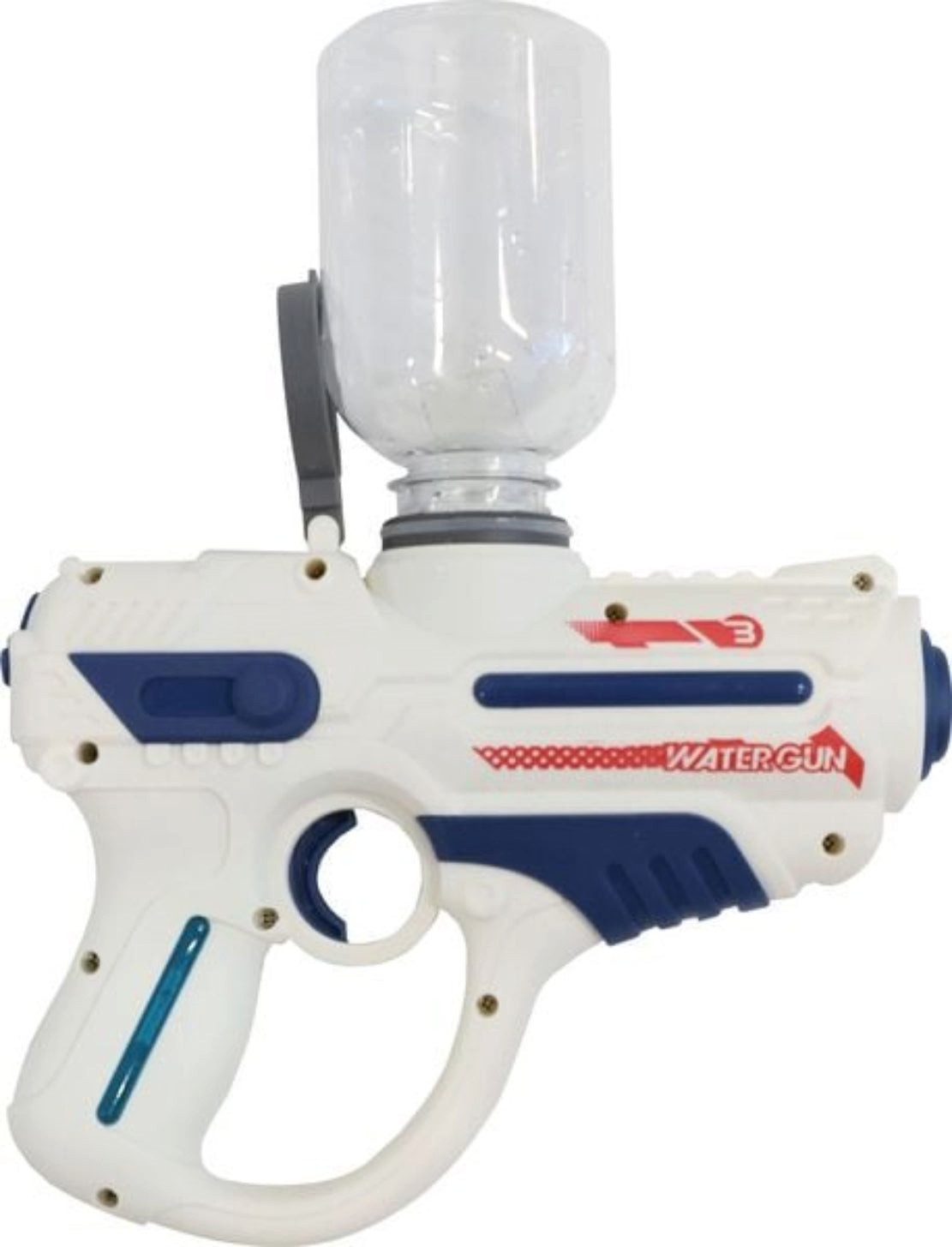 Vedes Spiel Splash & Fun Wasserpistole elektrisch 18 cm ab 5 Jahren