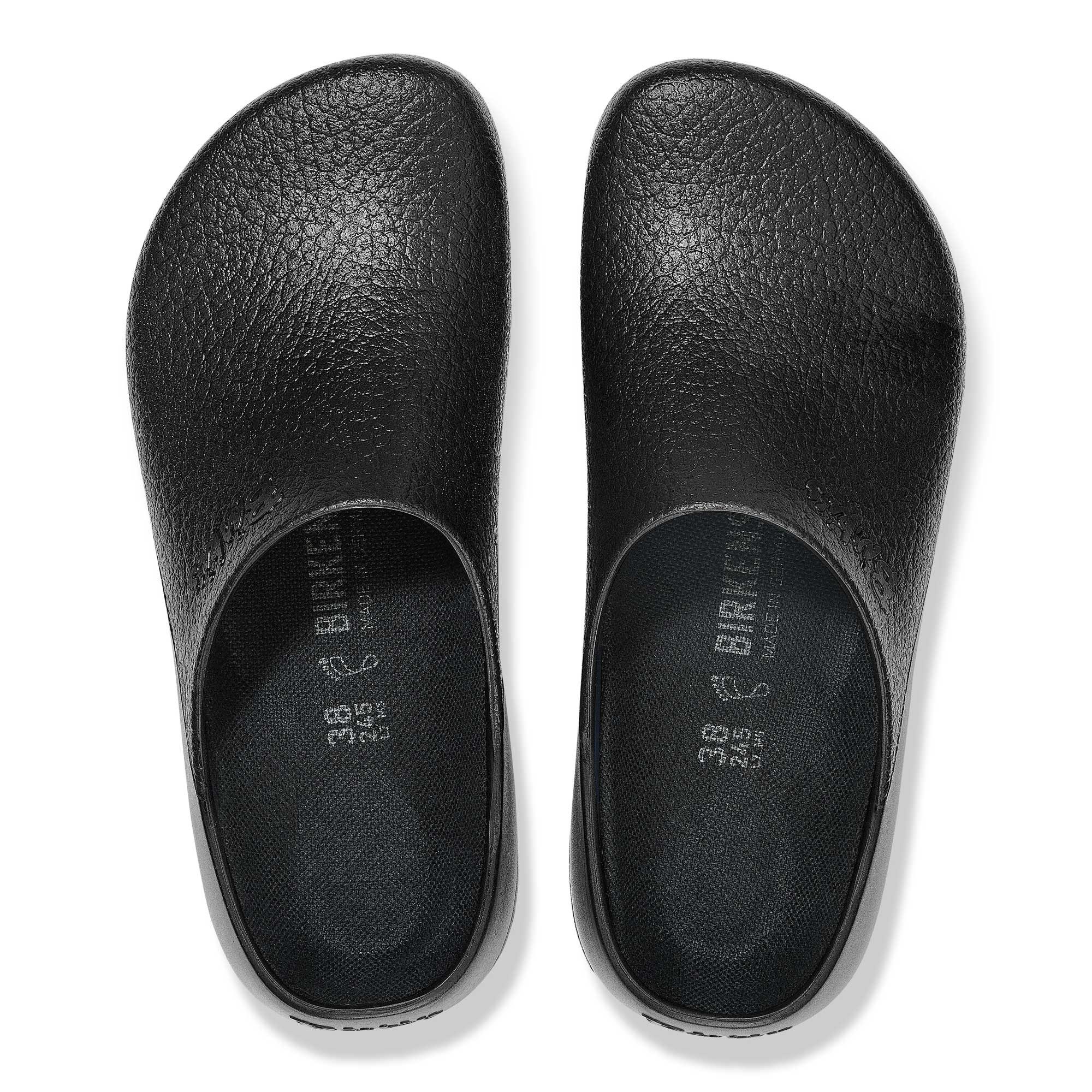 Birkenstock Berufsschuhe Damen & Herren - Einlagengeeignet - Super Birki Fusion Clog Auswechselbares Kork-Latex-Fußbett waschbar bis 30°C - Clog bis 80°C