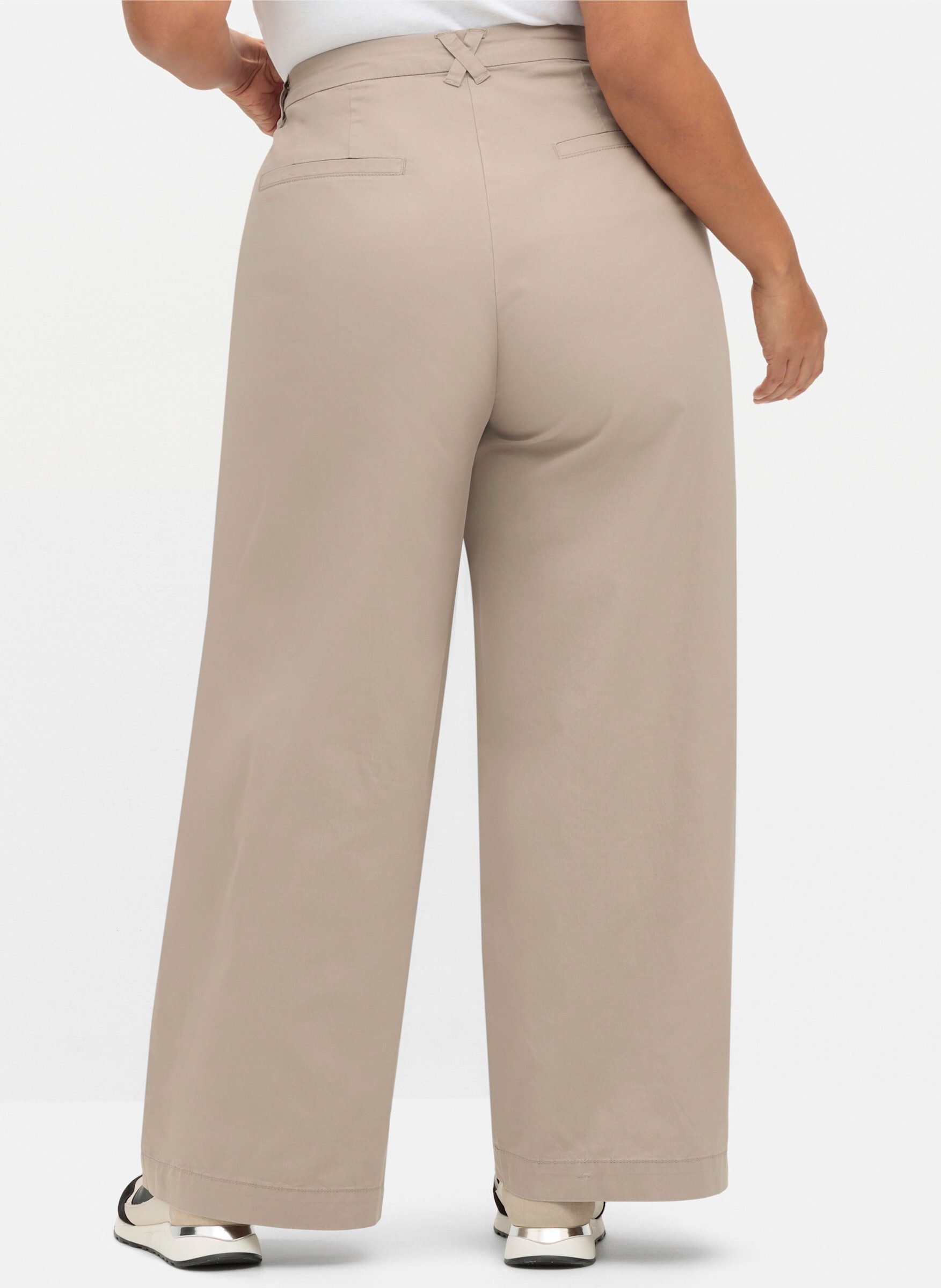 Sheego Jerseyhose Hose lang Innenbeinlänge ca. günstig online kaufen
