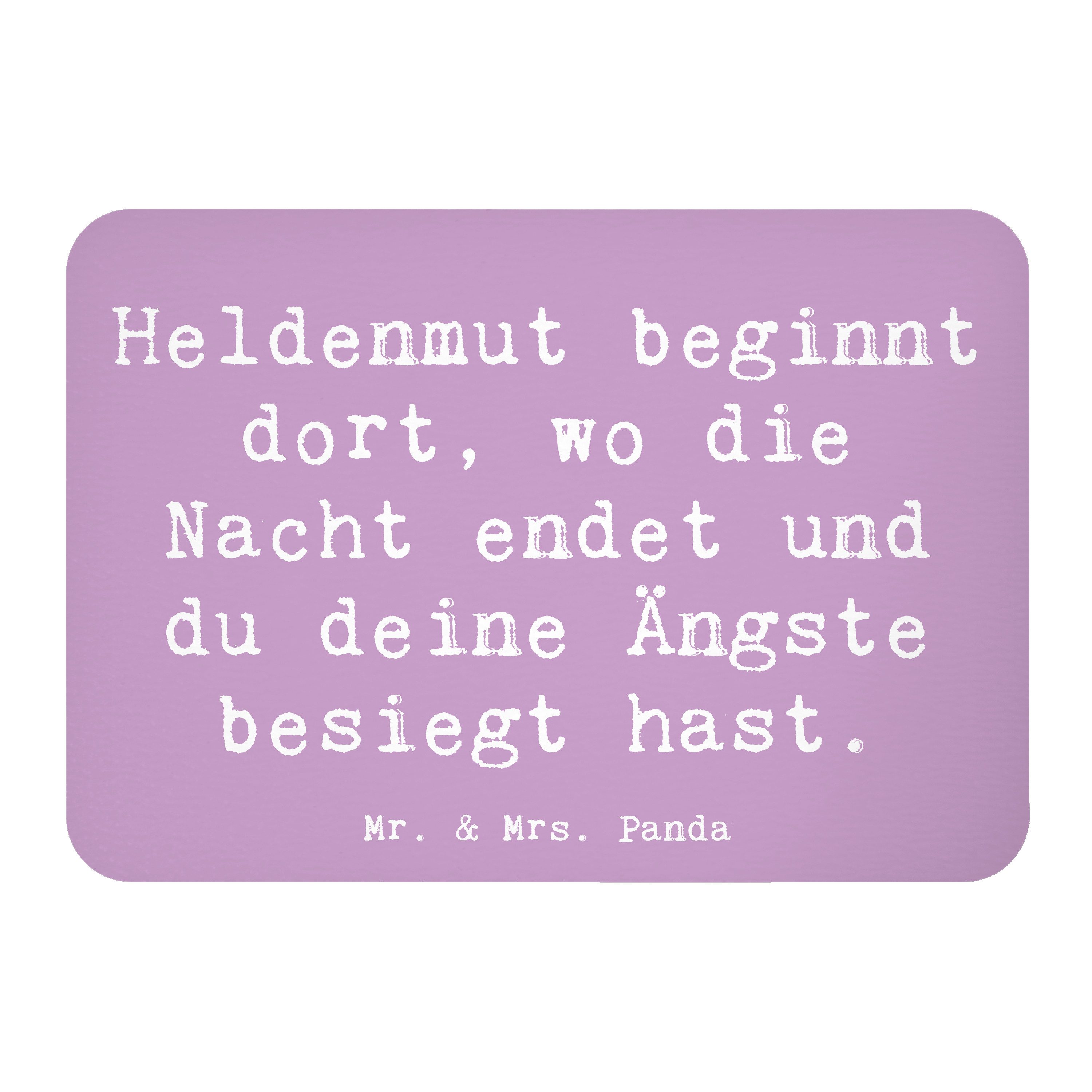 Magnet Spruch Ängste vor Monstern besiegen - Lavendeltraum - Geschenk, Erinn
