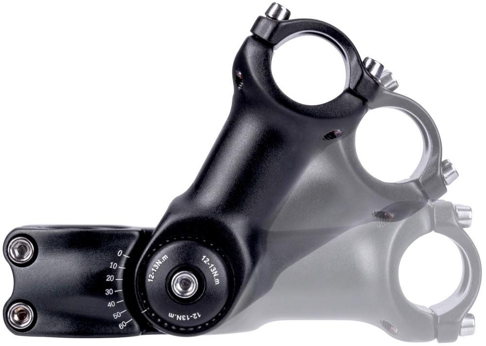 Contec Fahrradlenker Contec Vorbau Lida 31.8 mm 1 1/8" 110 mm schwarz
