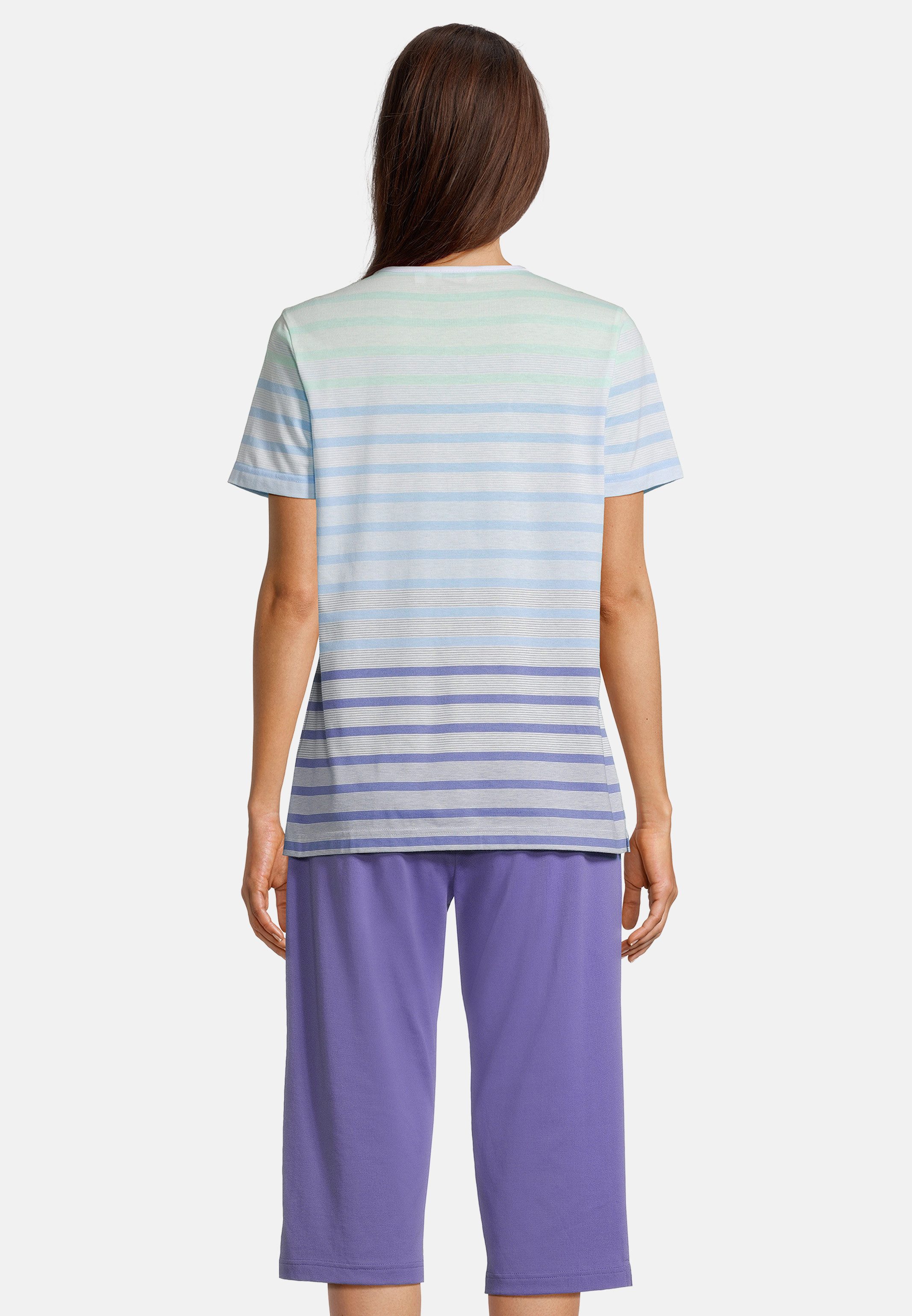 Hajo Pyjama Klima Komfort (Set, 2 tlg) Schlafanzug - Baumwolle - Atmungsaktiv