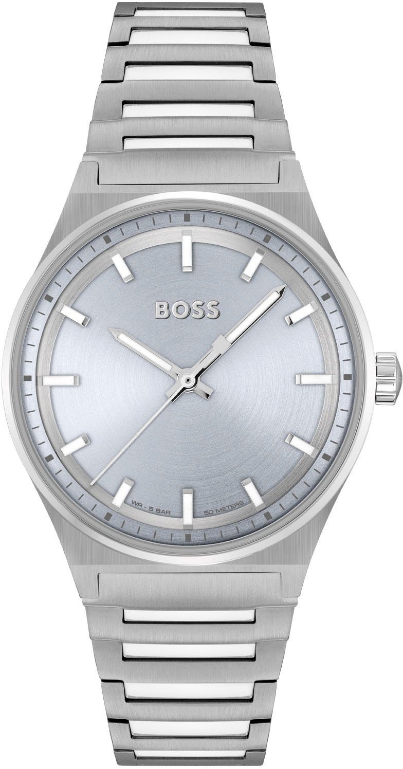 BOSS Quarzuhr CANDOR LADIES 1502736, Damenuhr, Armbanduhr, Leuchtindizes, E günstig online kaufen