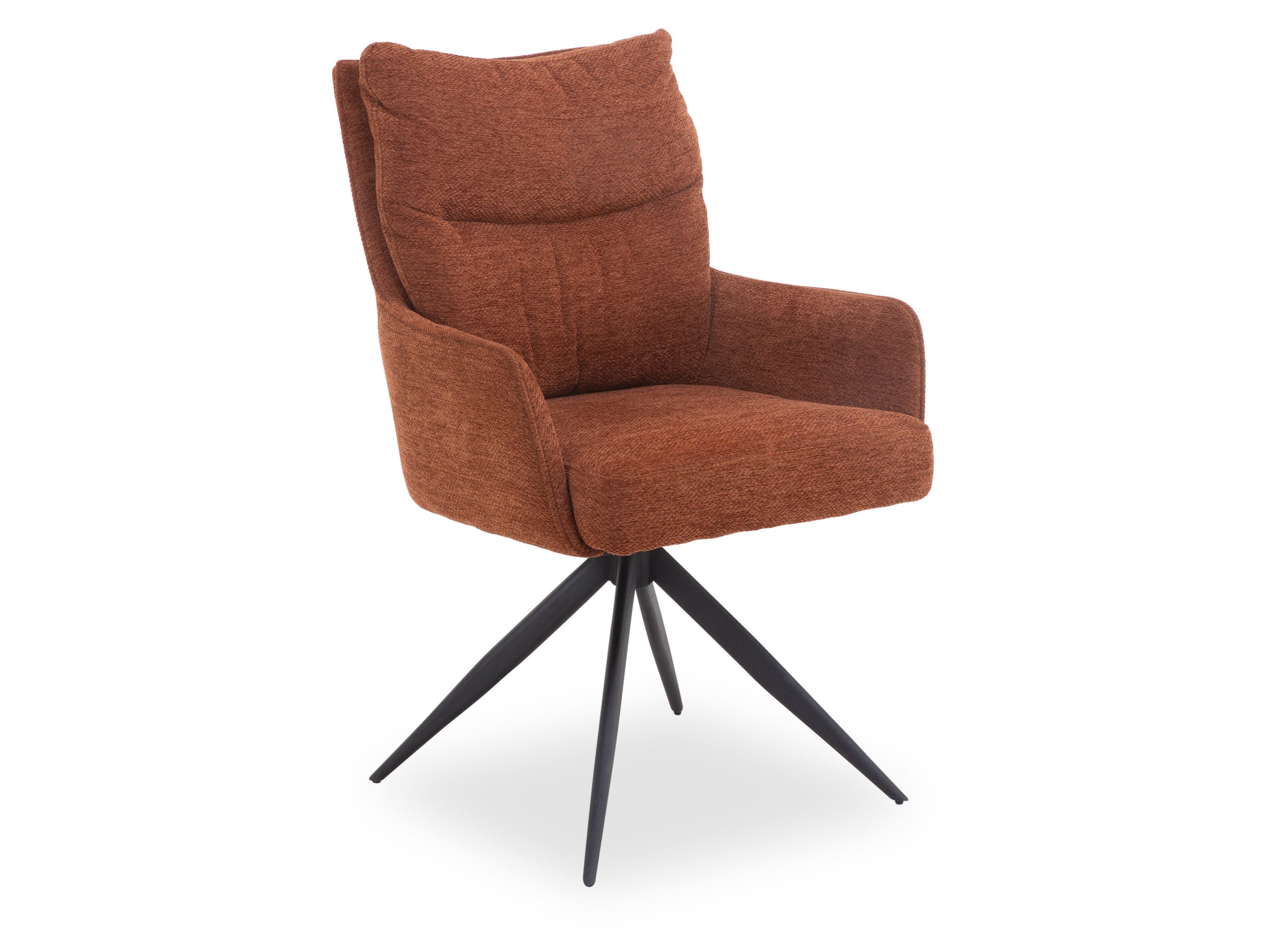 SANSIBAR LIVING Esszimmerstuhl Polsterstuhl SANSIBAR PRISCILLA BHT 68x89x59 cm braun Esszimmerstuhl