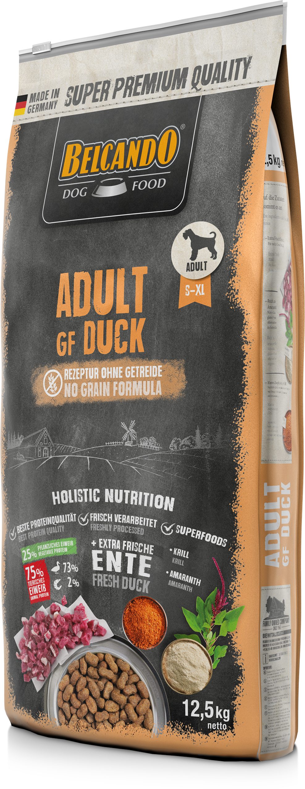 Belcando Adult GF Duck, für: Hunde, Getreidefrei