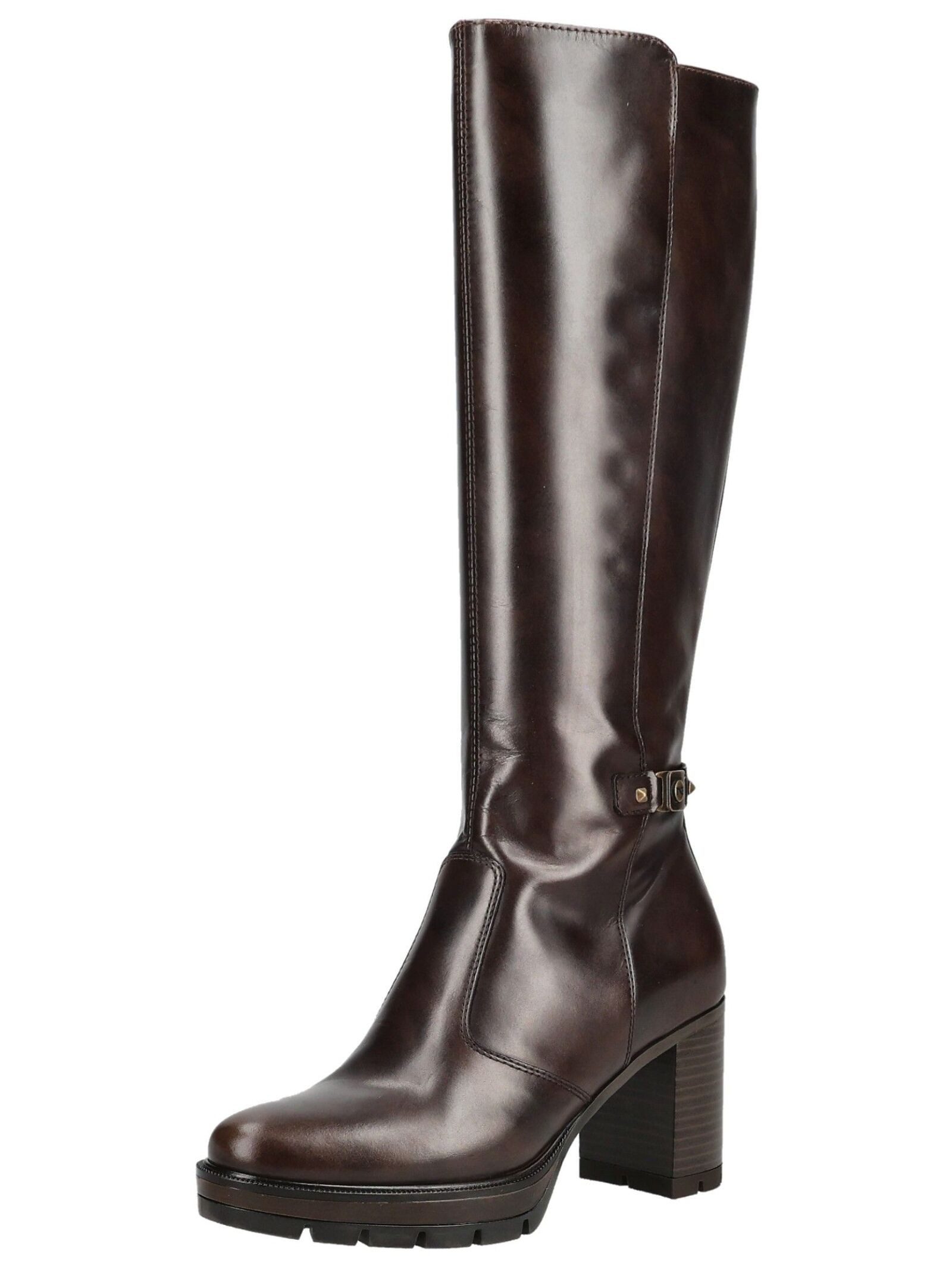Nero Giardini Nero Giardini Stiefel Leder/Textil High-Heel-Stiefel