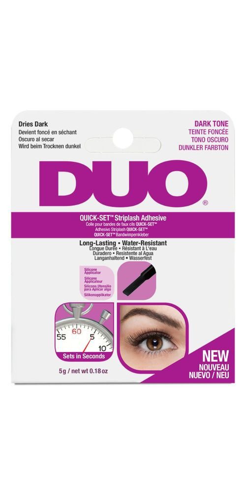 ARDELL Wimpernpflege Ardell DUO Quick-Set Striplash Adhesive Wimperlijm Dark 5ml