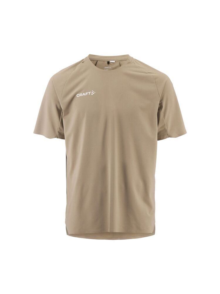 Craft T-Shirt Extend 2.0 Jersey (100% rec. Polyester, feuchtigkeitstransport) beige