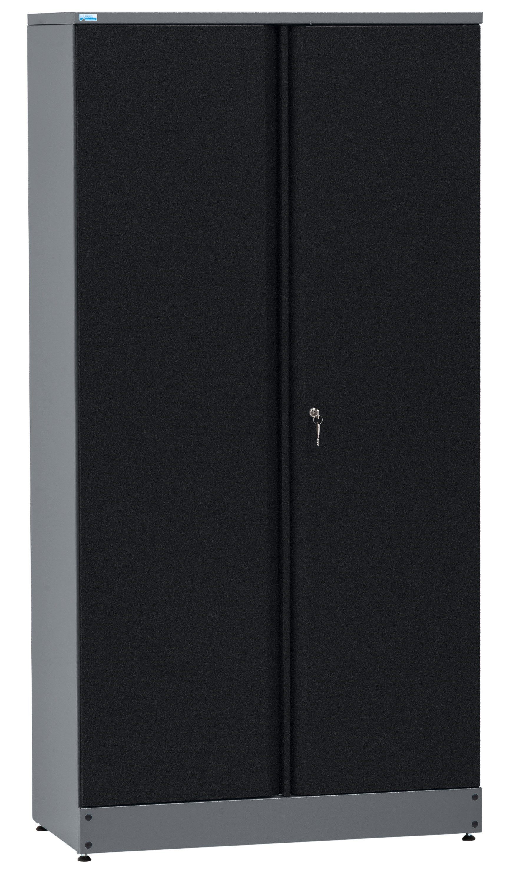 KÜPPER Hochschrank 70297, 91x180x45 cm, 2-türig, inkl. 4 Fachböden, ultramarineblau