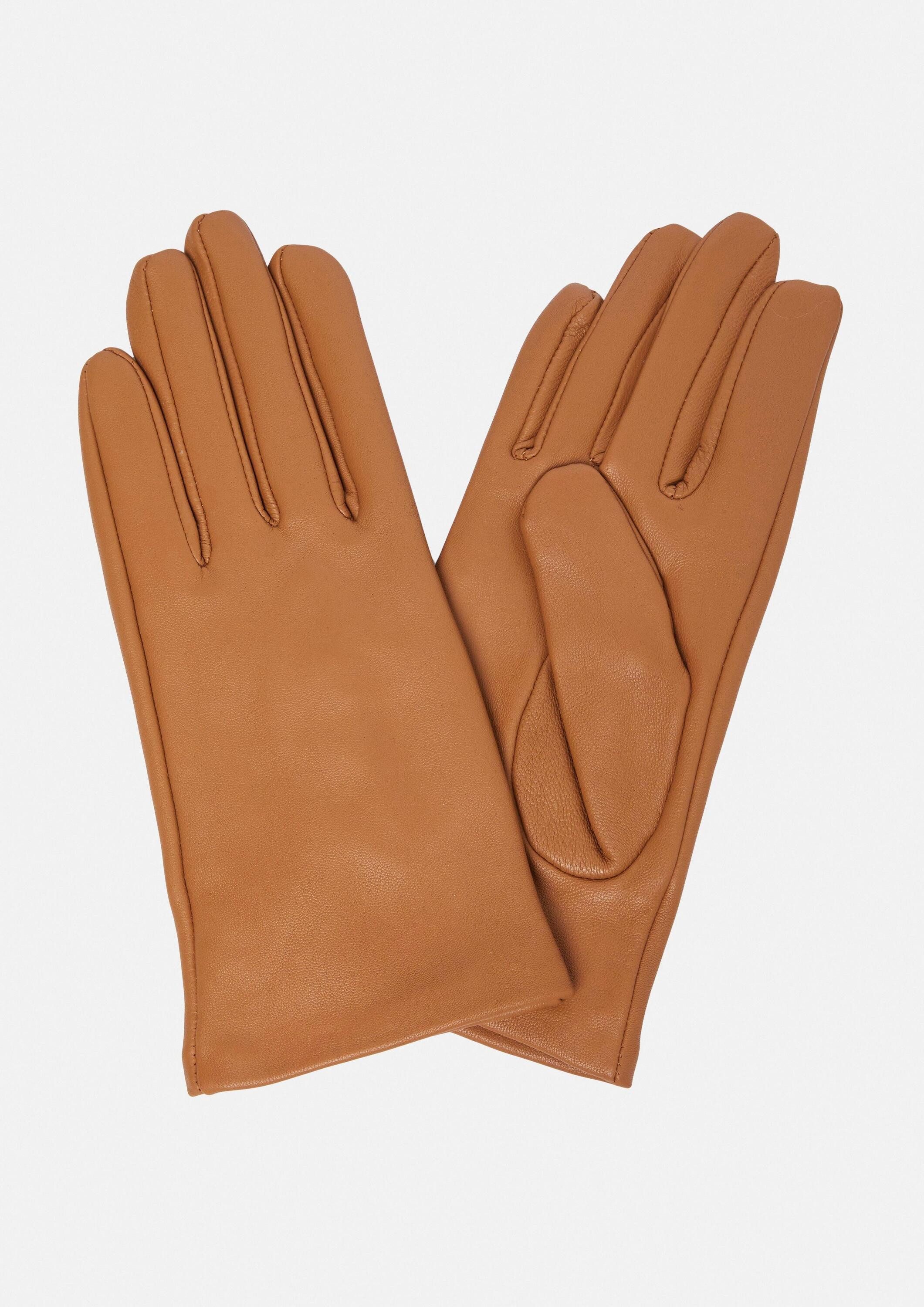 comma Strickhandschuhe Accessories Handschuhe aus Leder