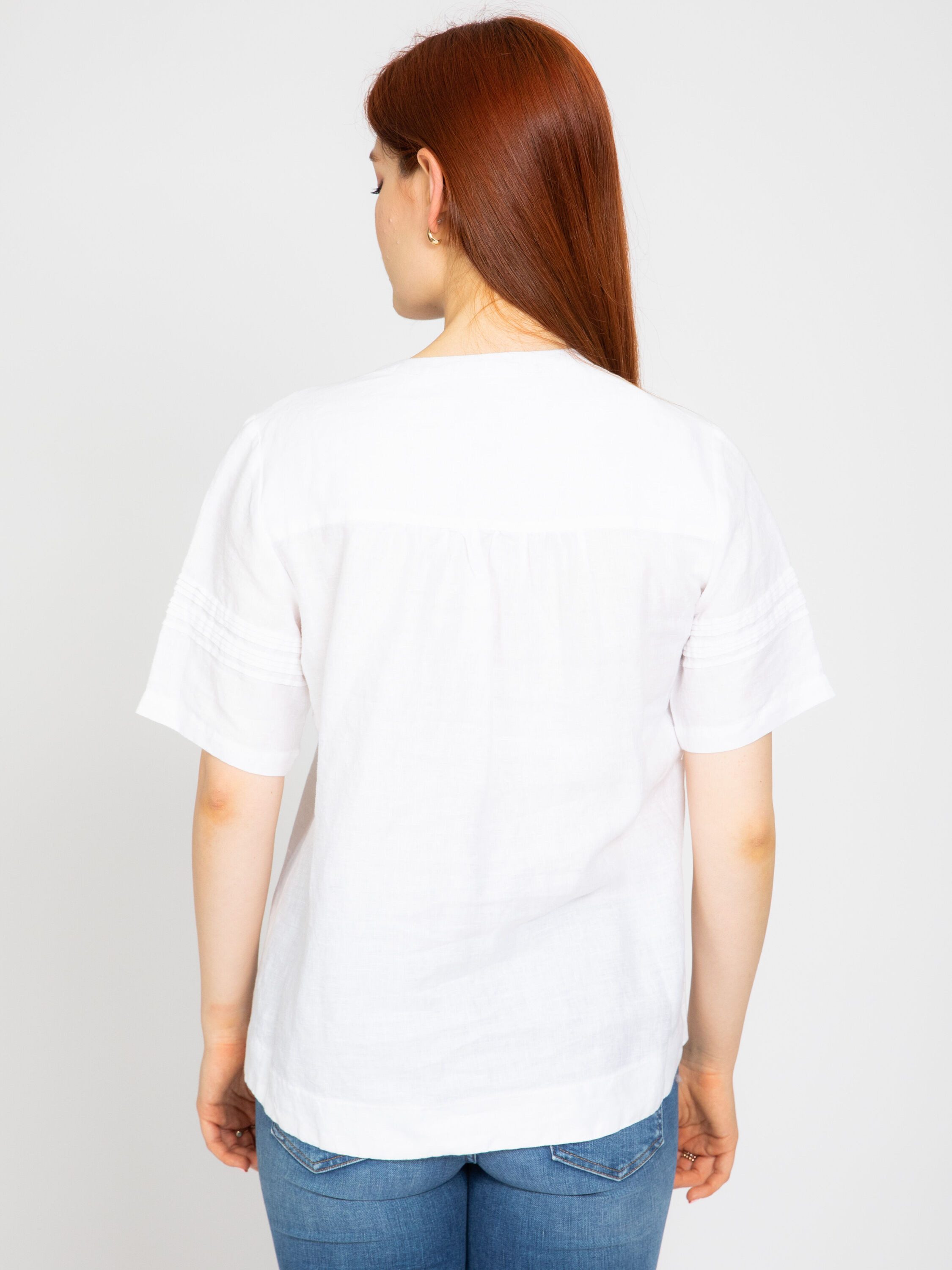 VICCI Germany Kurzarmbluse (1-tlg) aus Leinen günstig online kaufen
