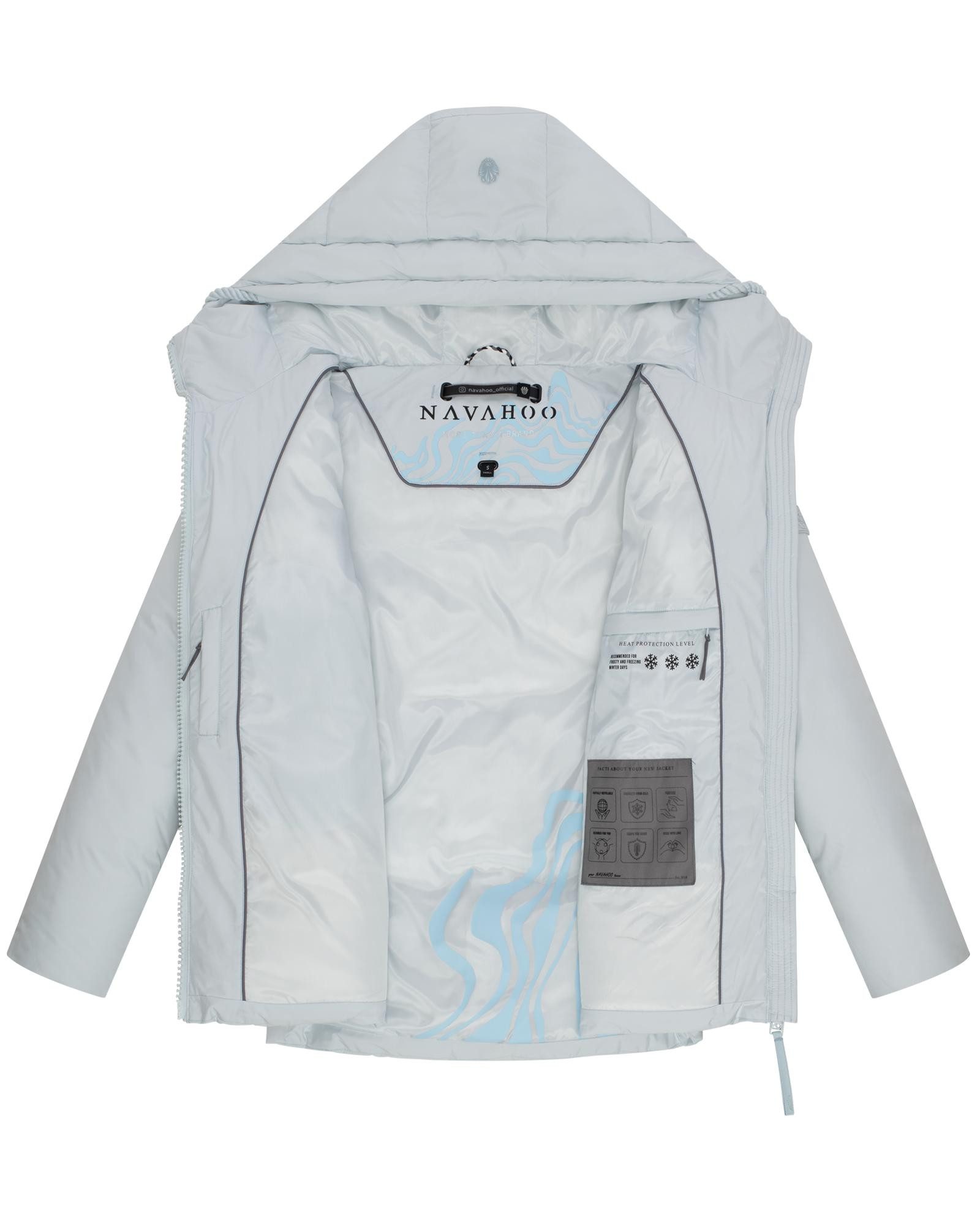 Navahoo Steppjacke Pastellzauber 14 Winterjacke mit Kapuze
