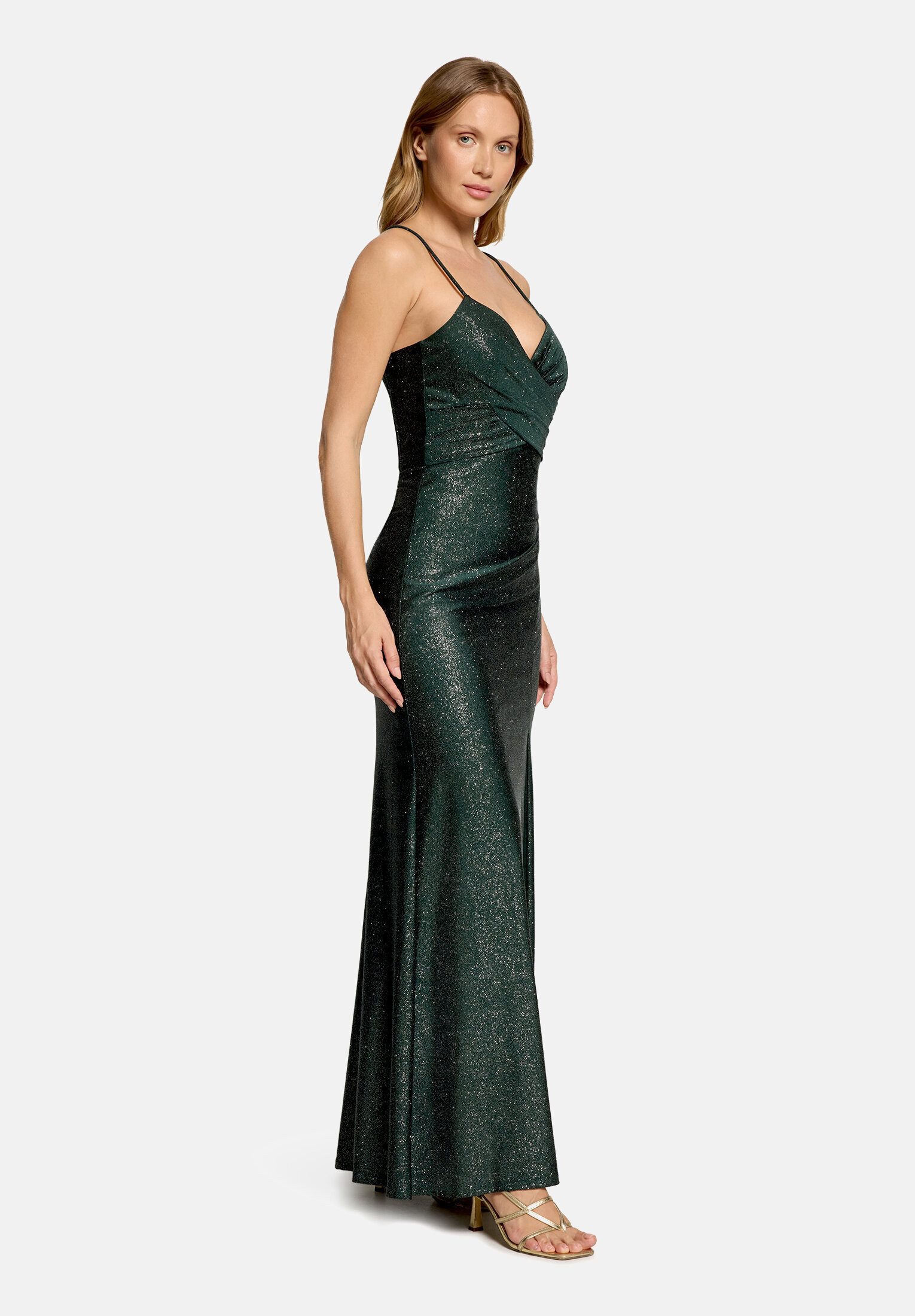 Vera Mont Abendkleid Damen im Glitzer-Look