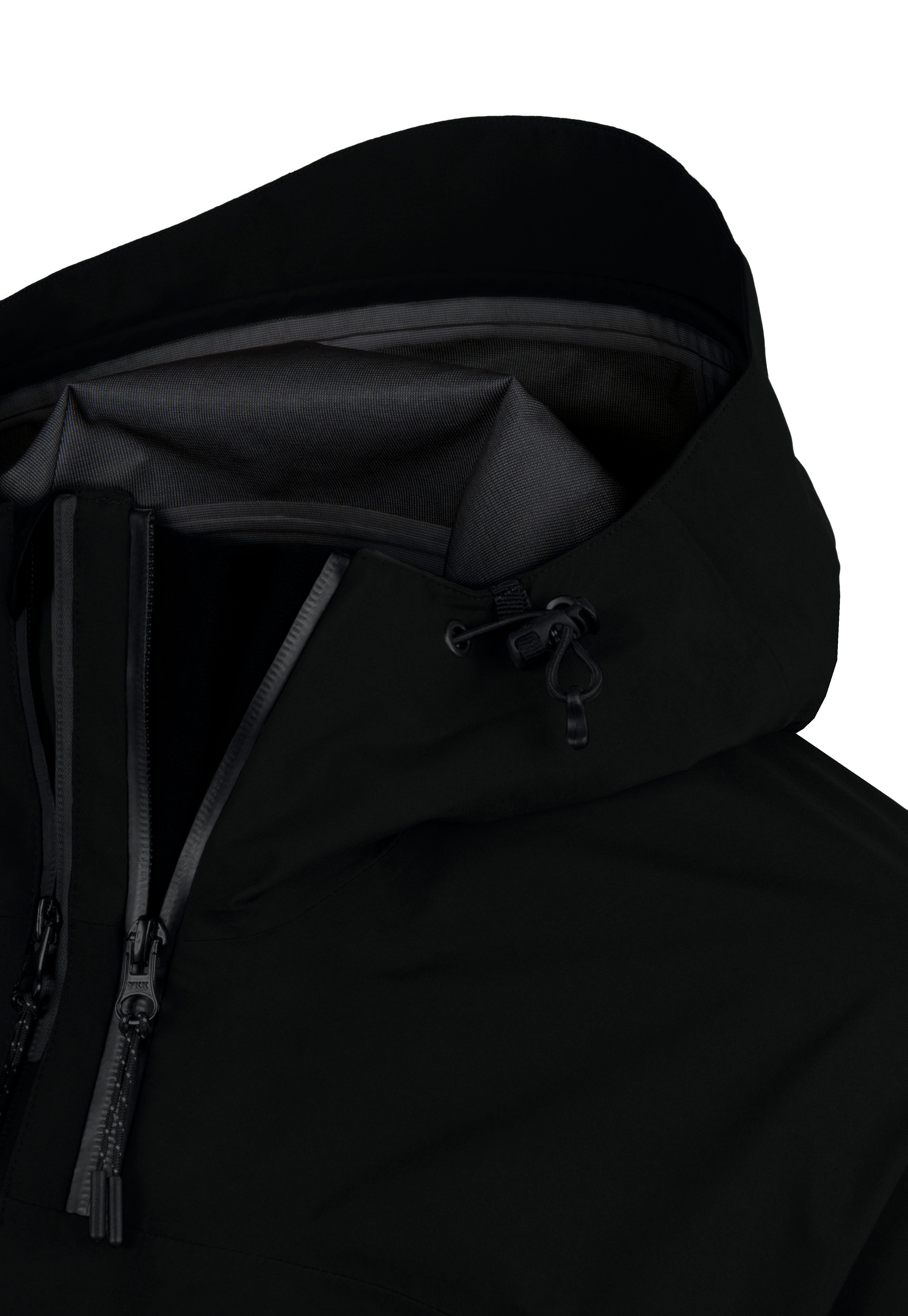 GUGGEN Mountain Hardshelljacke Herren Allwetter Hardshelljacke Regenjacke H07 Sport 3L Wanderjacke wasserdichte Membran, versiegelte Nähte, 4-Wege-Stretch, Skip – Bild 5 von 5