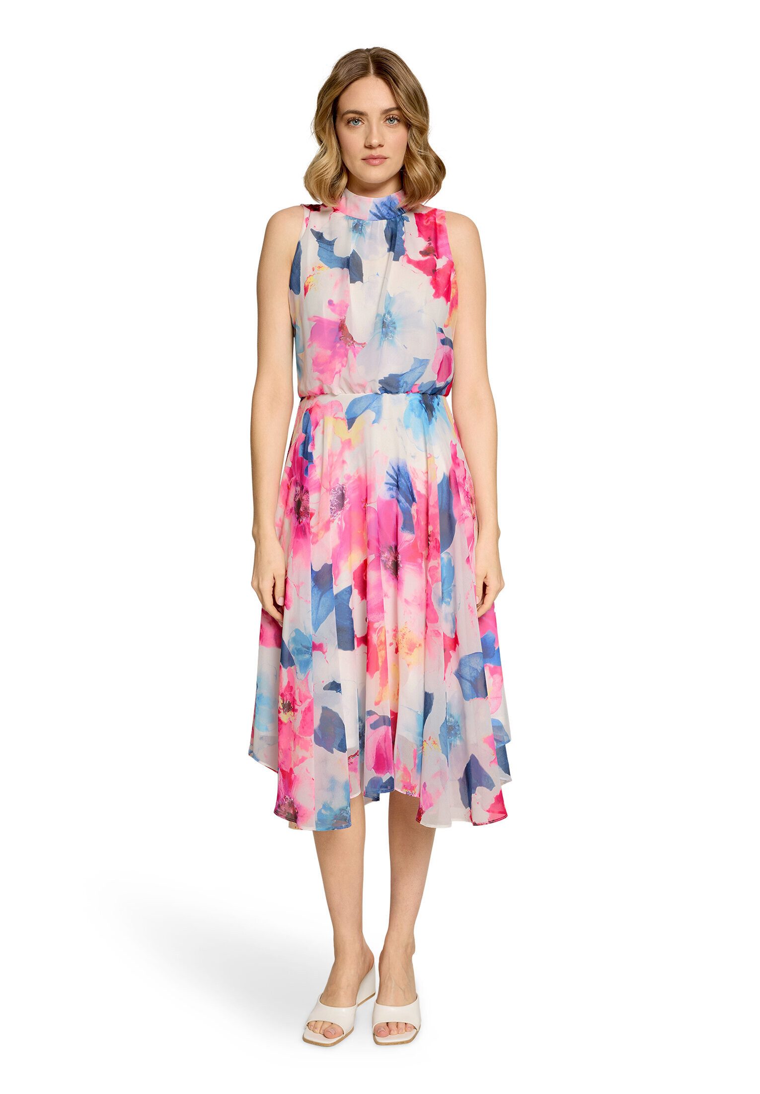 Vera Mont Chiffonkleid Damen ohne Arm
