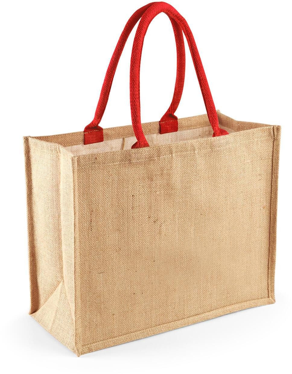 Westford Mill Umhängetasche Classic Jute Shopper 42 x 33 x 19 cm