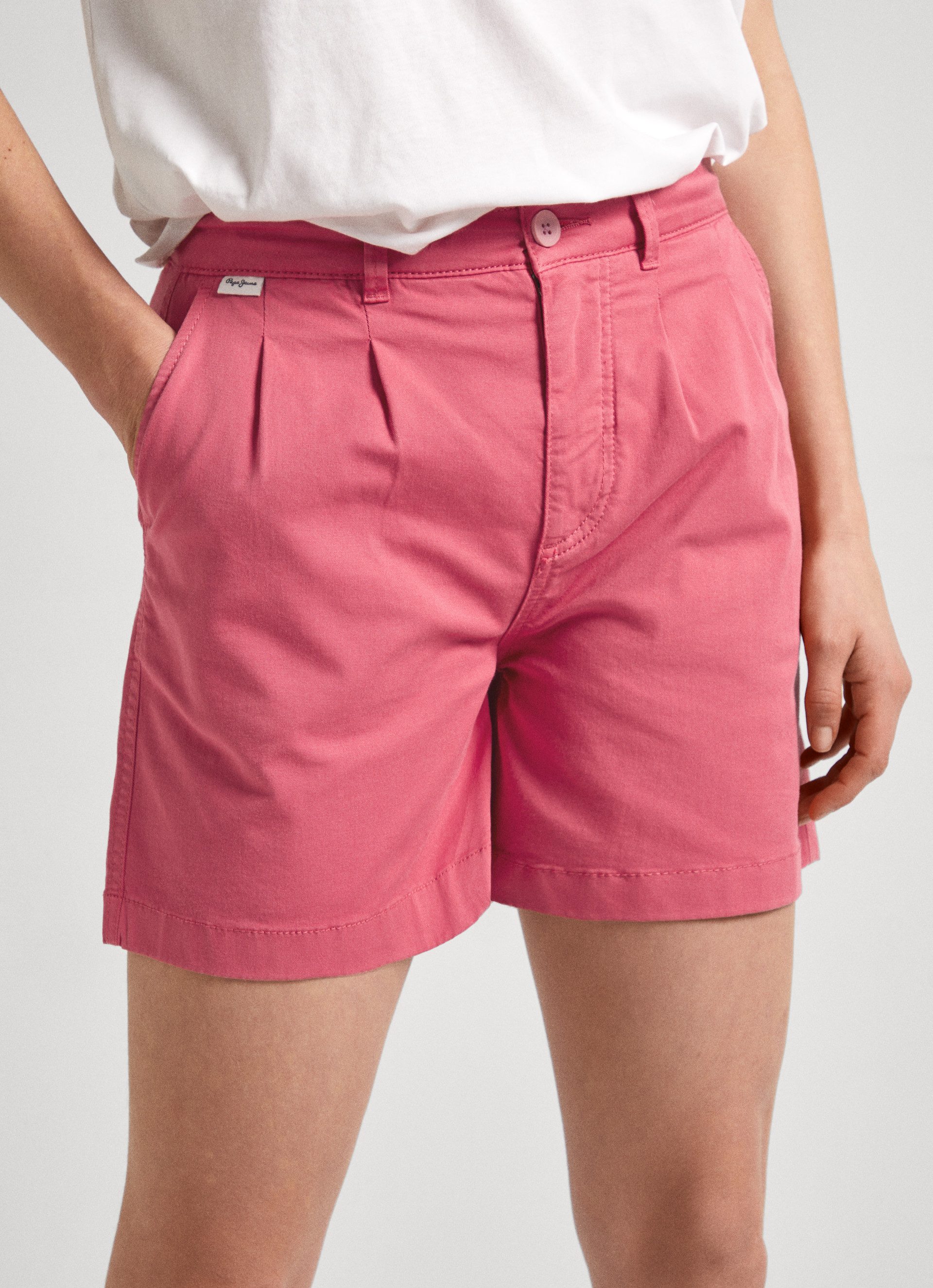 Pepe Jeans Chinoshorts VANIA aus softem Baumwollmix günstig online kaufen