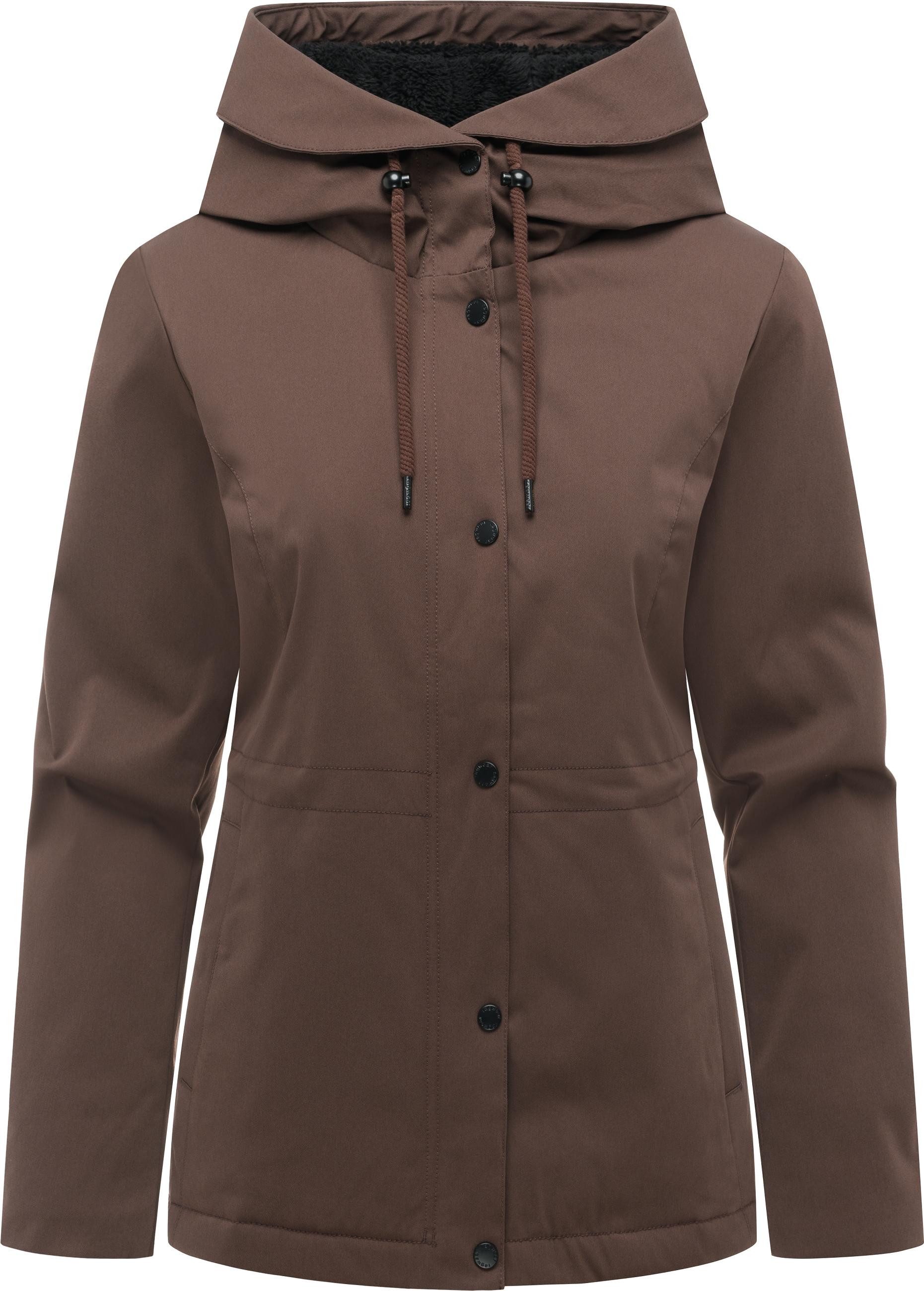 Ragwear Outdoorjacke Padmini B Y Wasserdichte Übergangsjacke mit Taillenzugkordel
