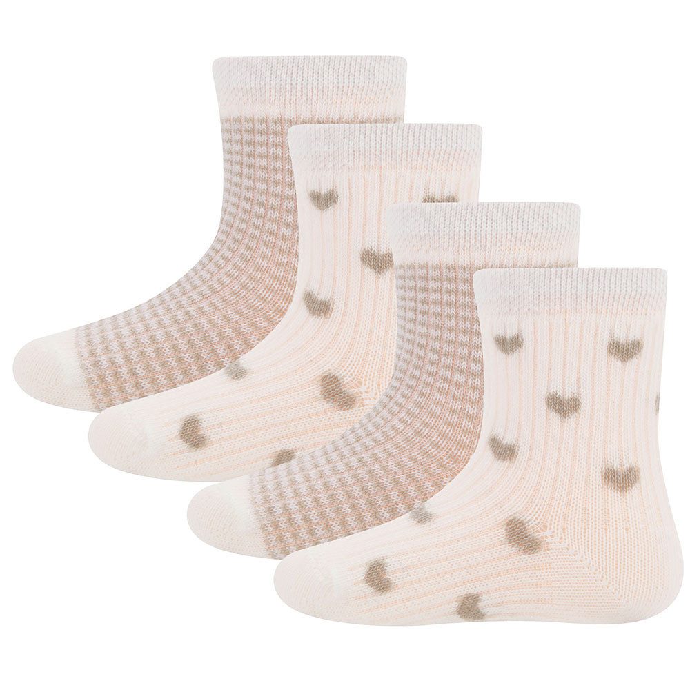Ewers Socken Socken 4er Pack Herzen (4-Paar)