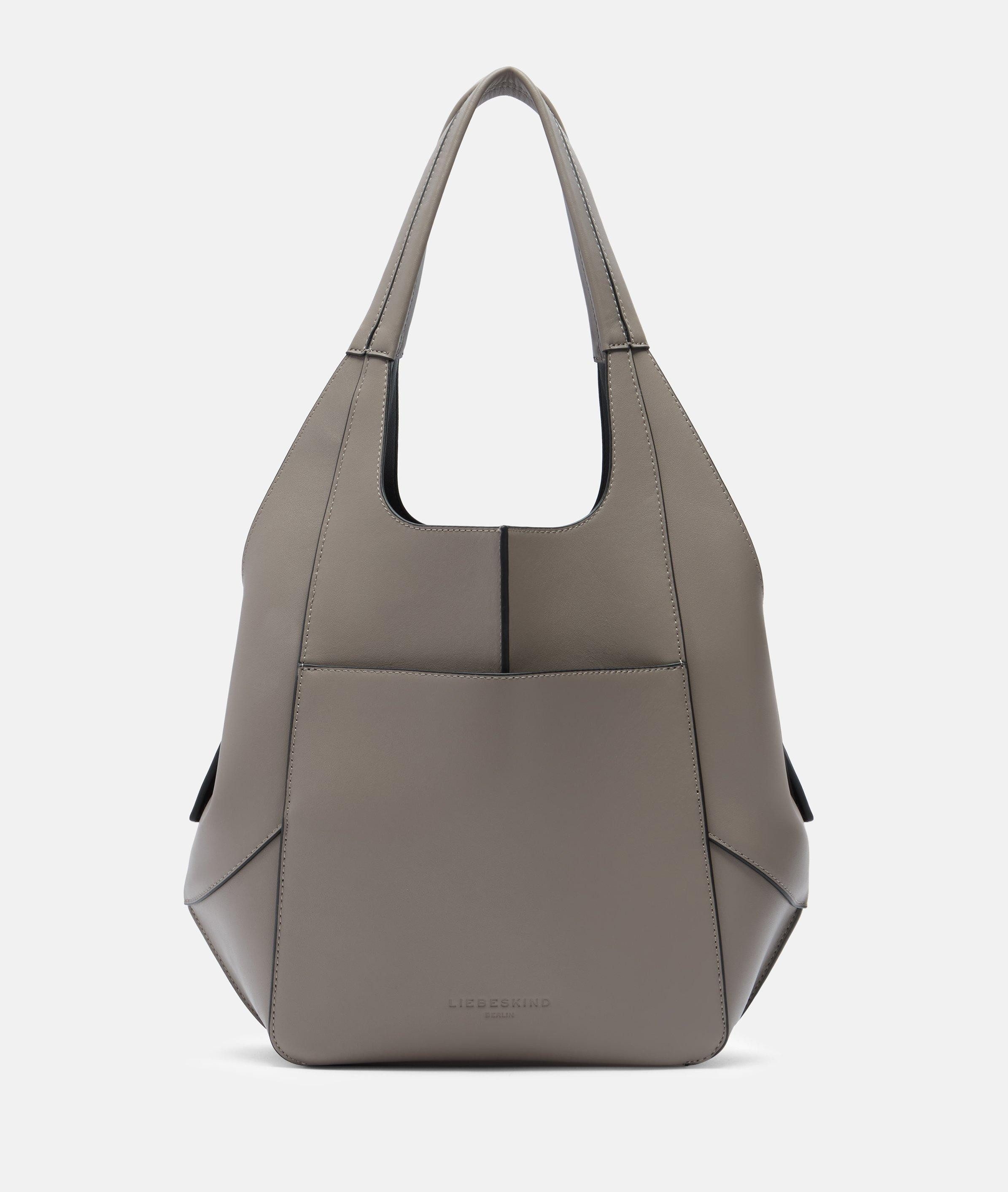 Liebeskind Berlin Schultertasche Tote, Geräumige Tasche aus weichem Nappaleder