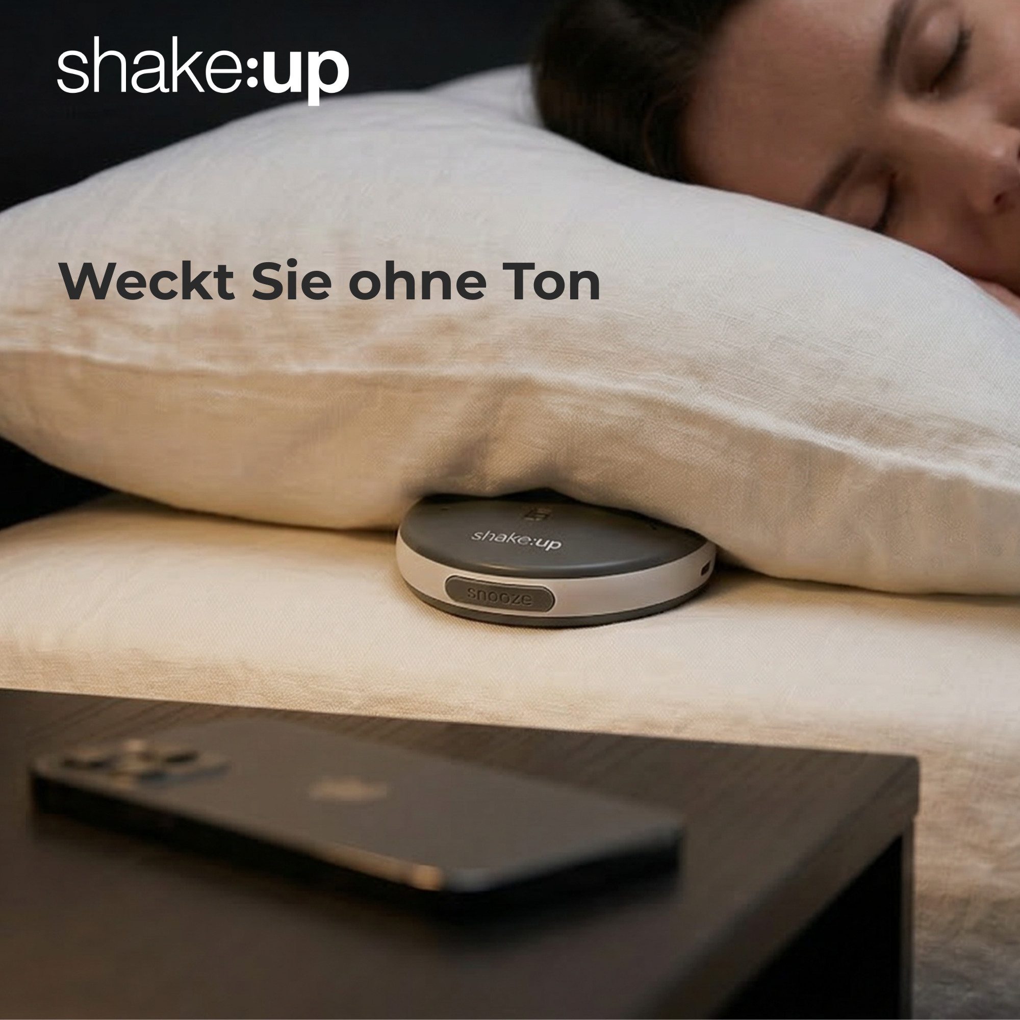 HUMANTECHNIK Wecker shake up