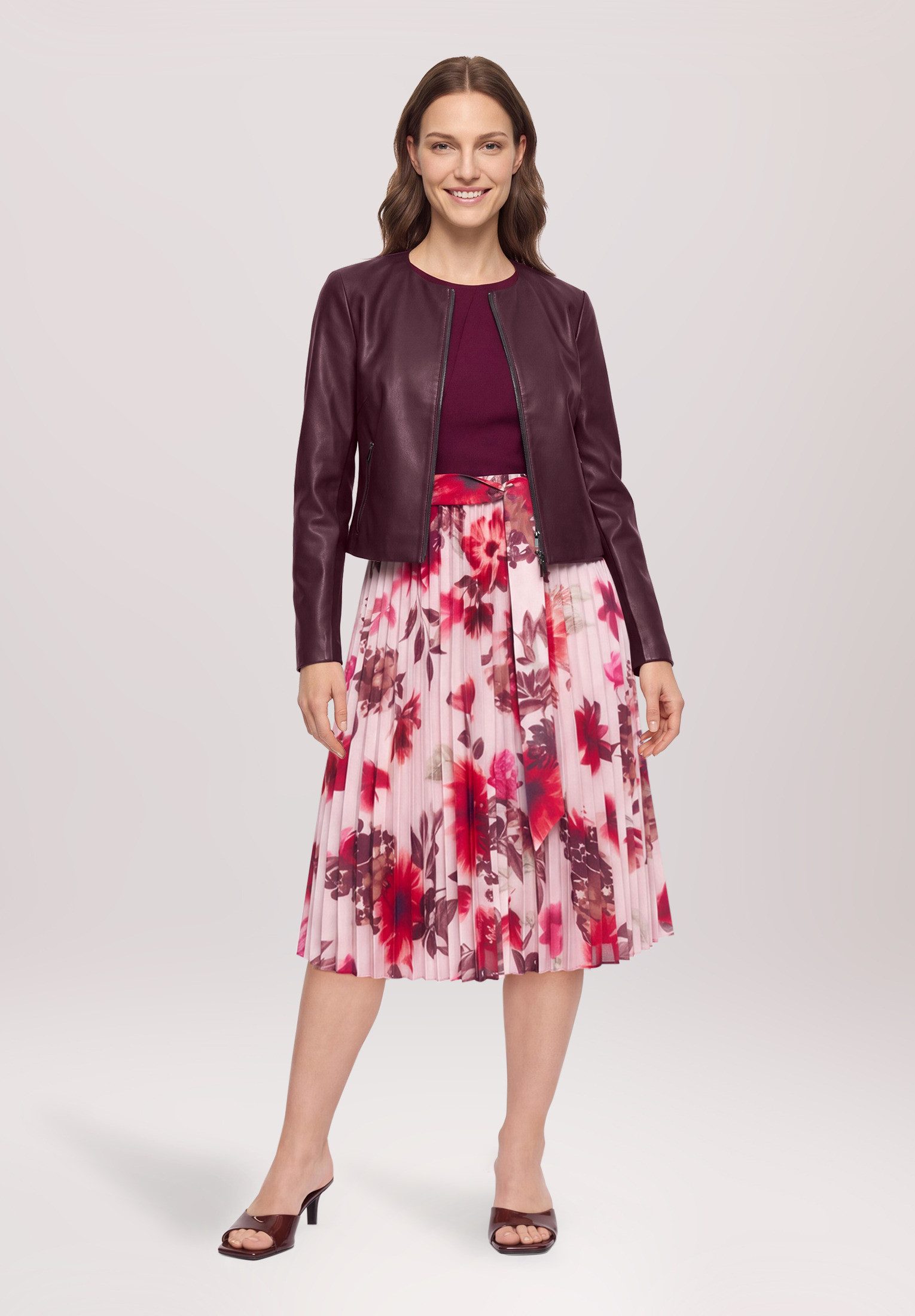Vera Mont Canvasjacke Damen mit Reißverschluss