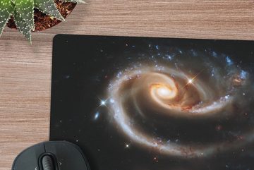 MuchoWow Gaming Mauspad Galaxie - Sterne - Wolke (1-St), Mousepad mit Rutschfester Unterseite, Gaming, 40x40 cm, XXL, Großes