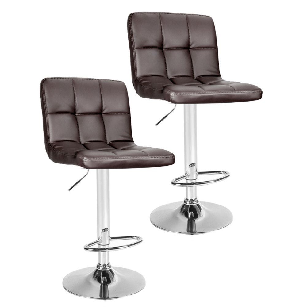 CCLIFE Barhocker Barhocker Barstühle 2st höhenverstellbar 62-82cm 360° drehbar