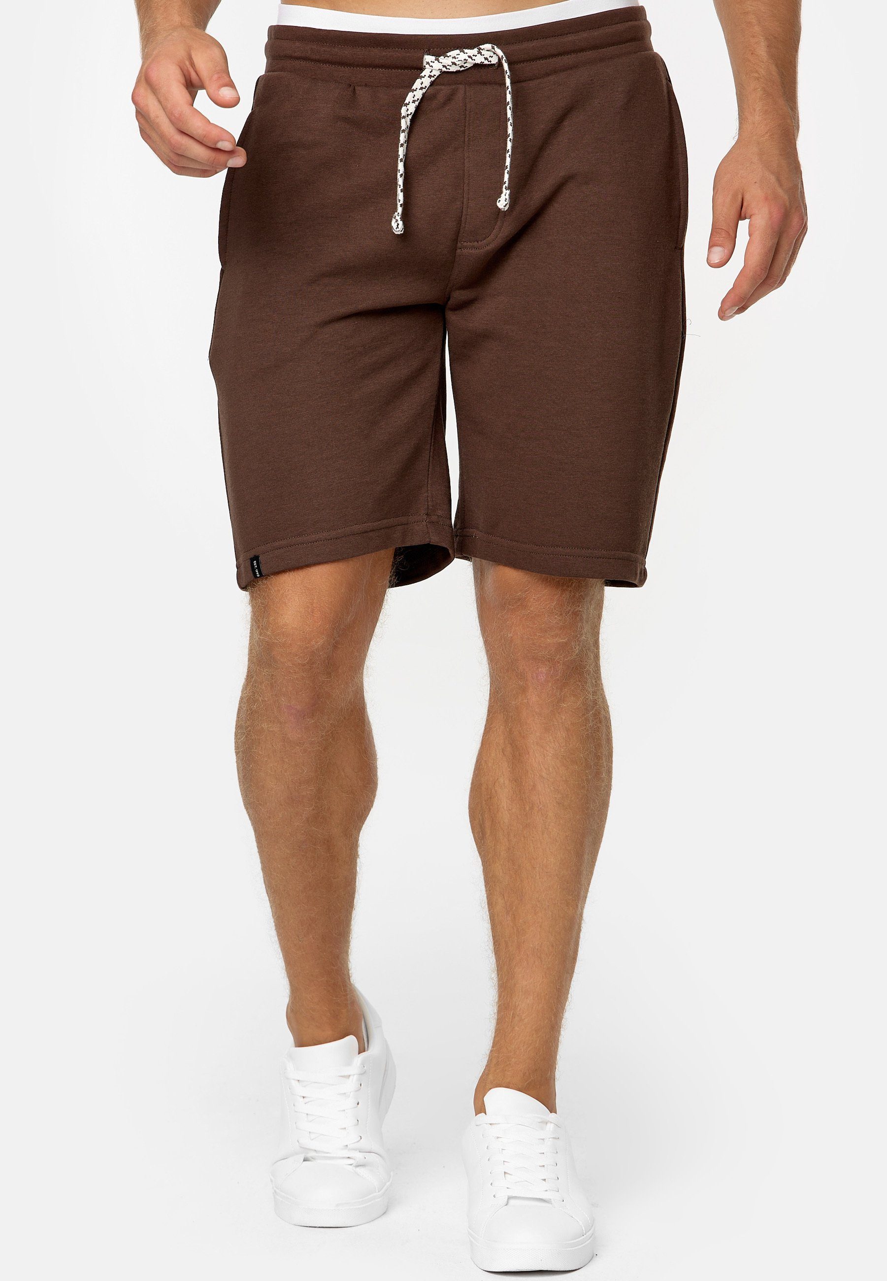 Indicode Sweatshorts Aldrich elastischer Bund mit günstig online kaufen