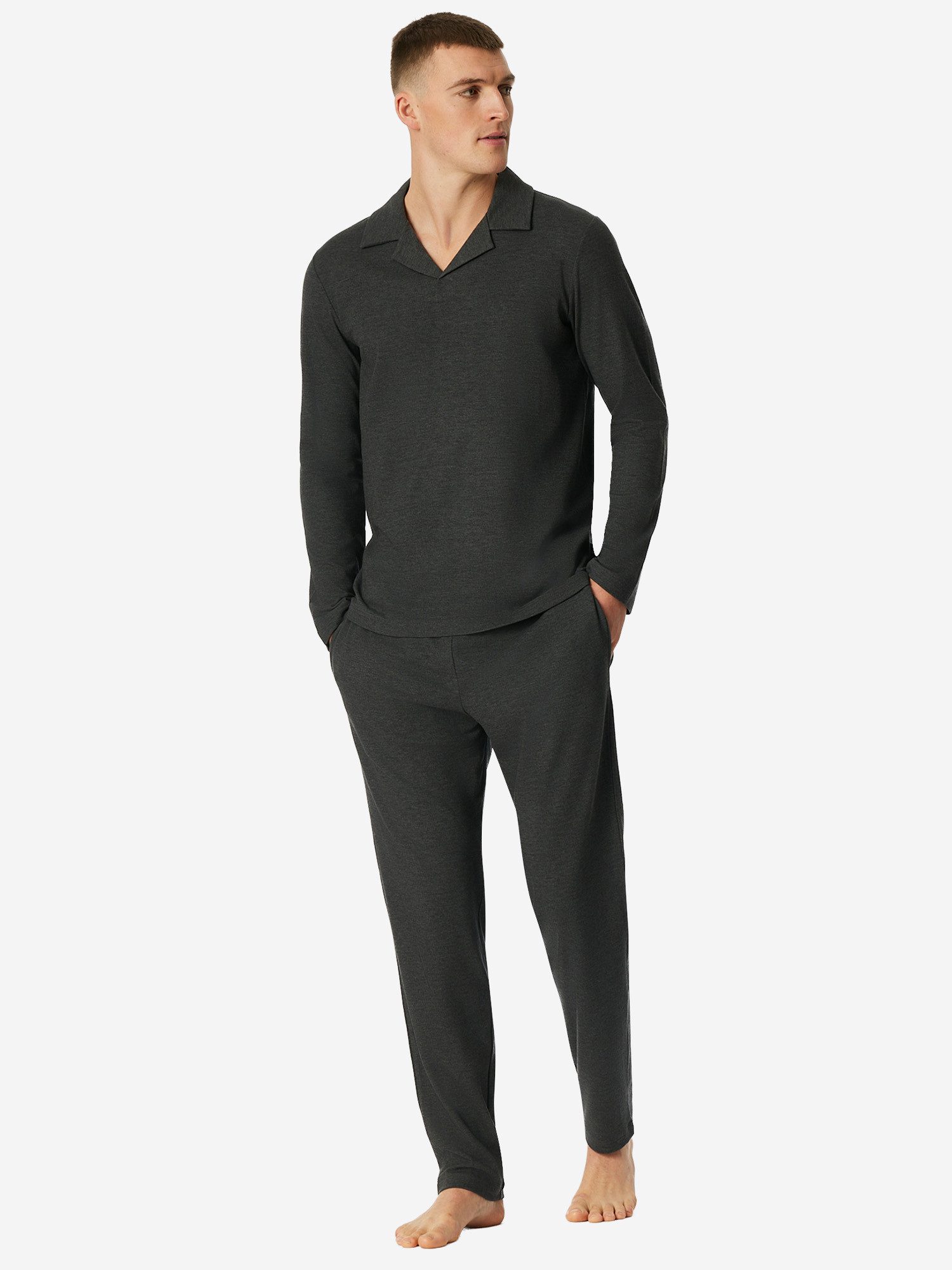 Schiesser Pyjama Selected Premium Warming (2 günstig online kaufen